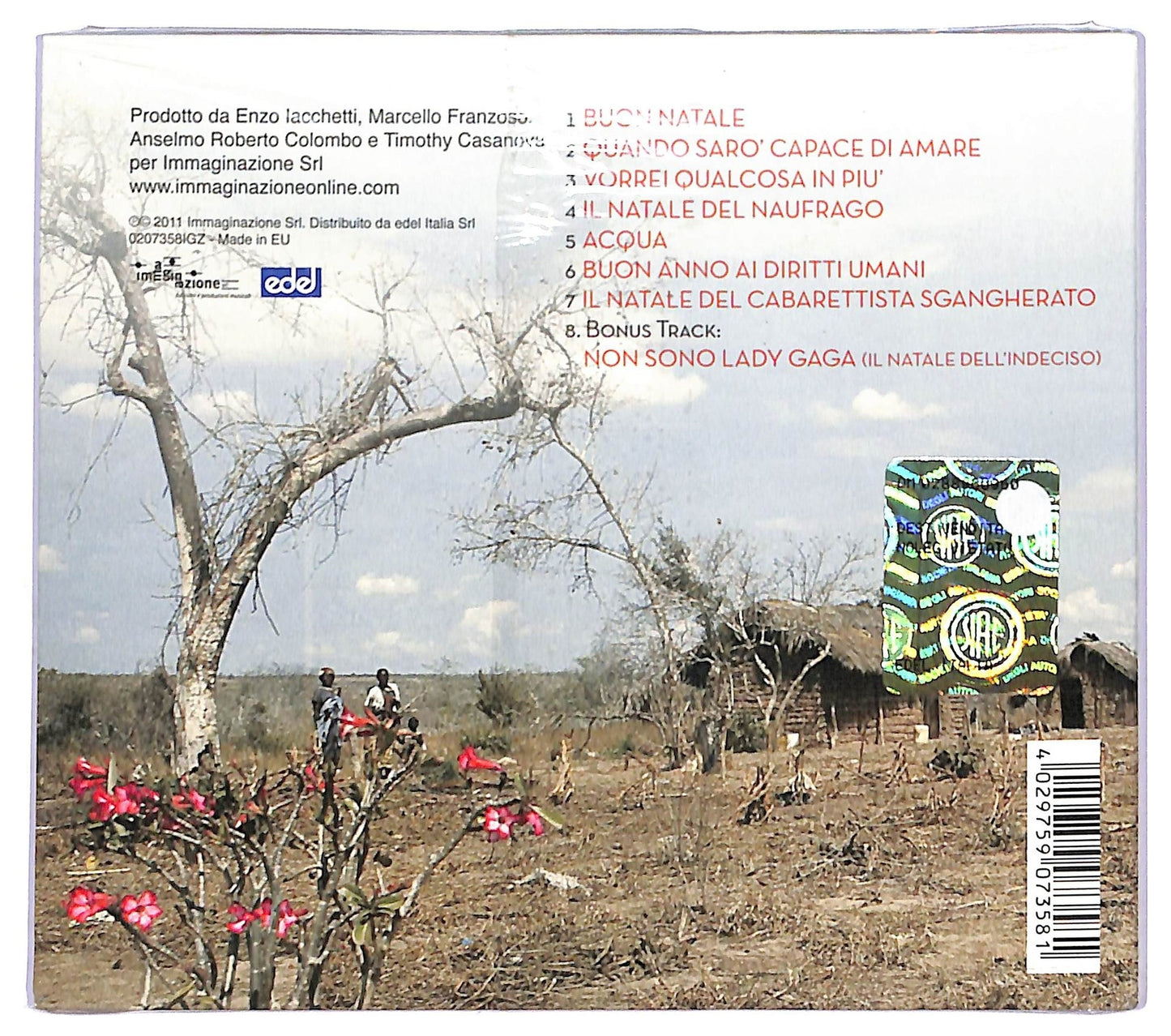 EBOND Enzo Iacchetti - Acqua Di Natale CD CD084008