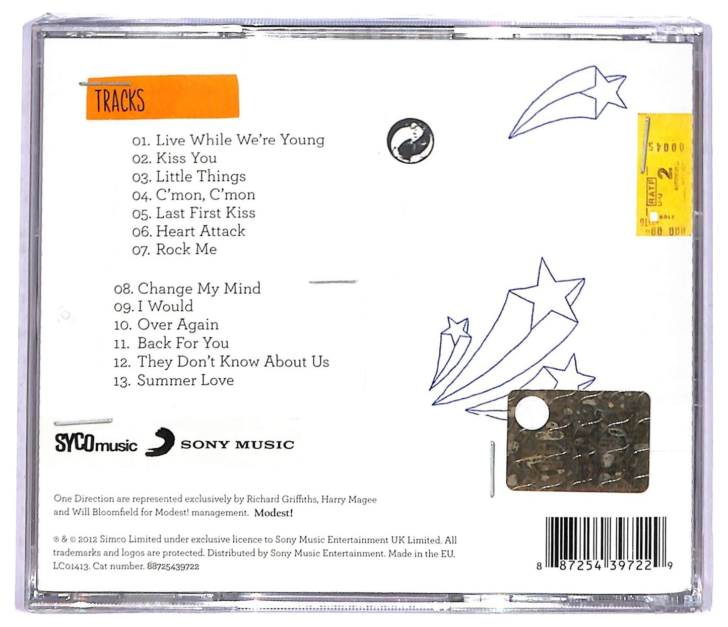 EBOND One Direction - Take Me Home CD CD084009