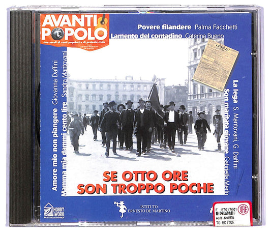 EBOND Various - Avanti Popolo - Se Otto Ore Sono Troppo Poche CD CD084106