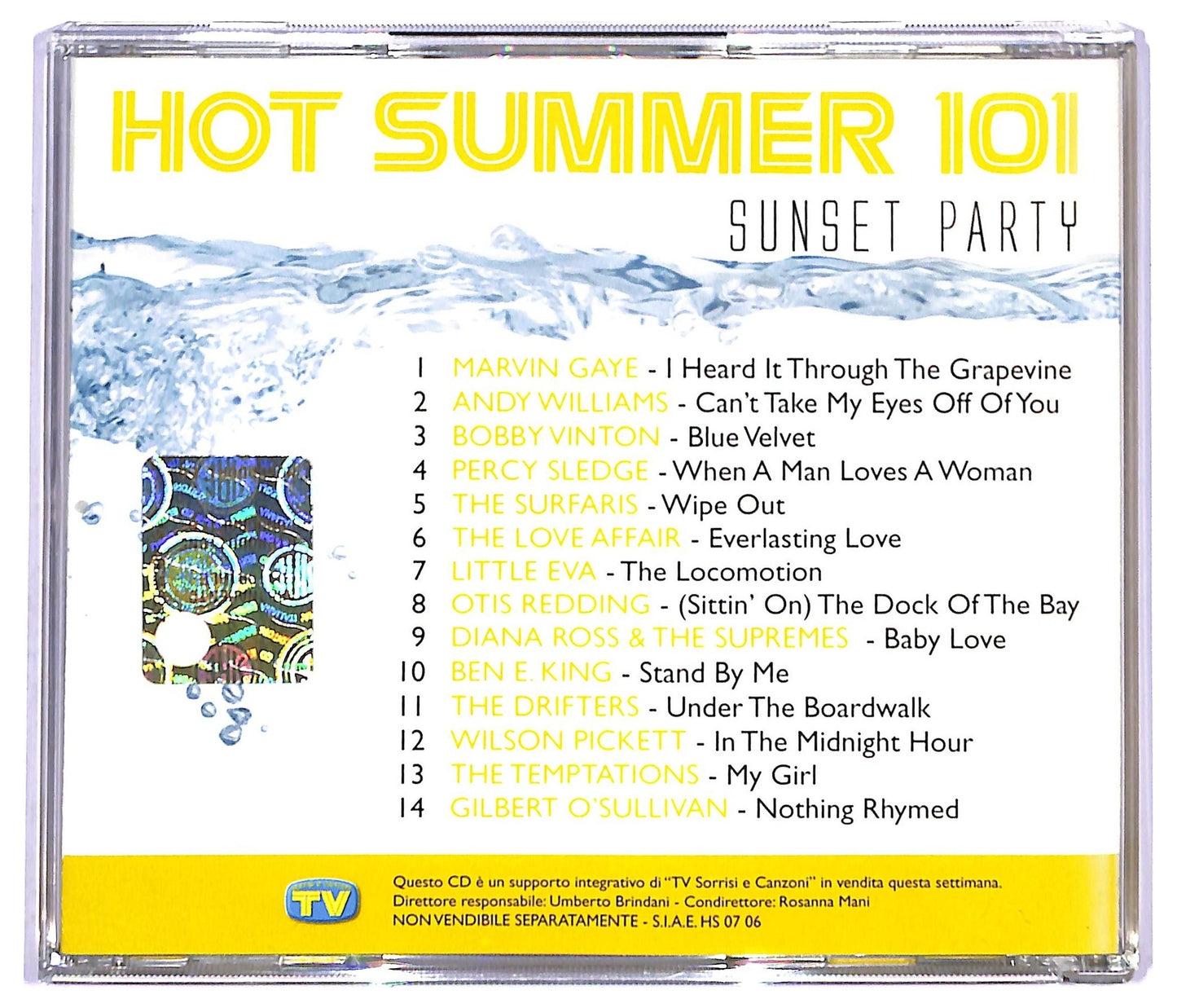 EBOND Various - Hot Summer 101 - Sunset Party - Vol. 6 CD CD084108