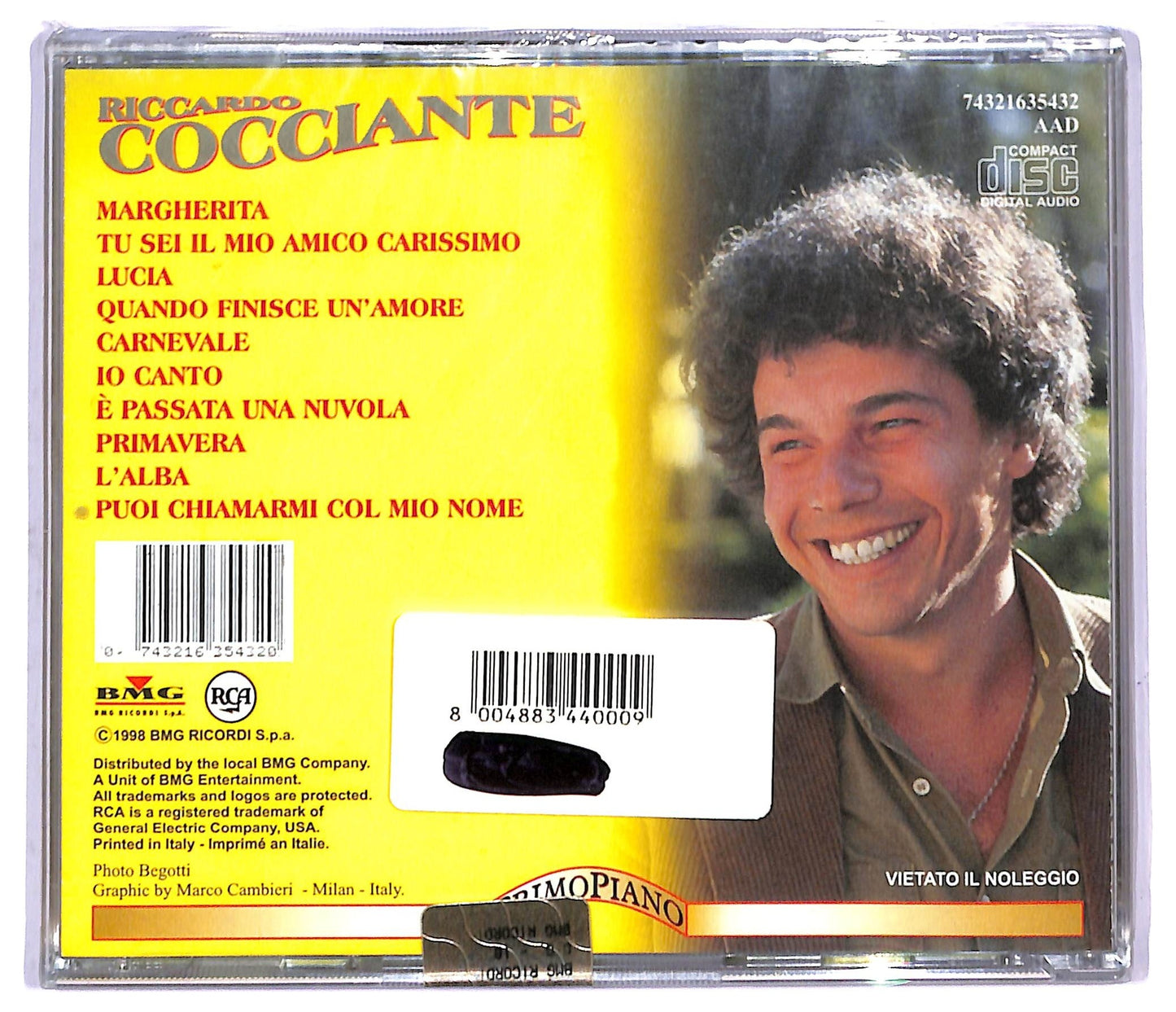 EBOND Riccardo Cocciante - Riccardo Cocciante CD CD084145