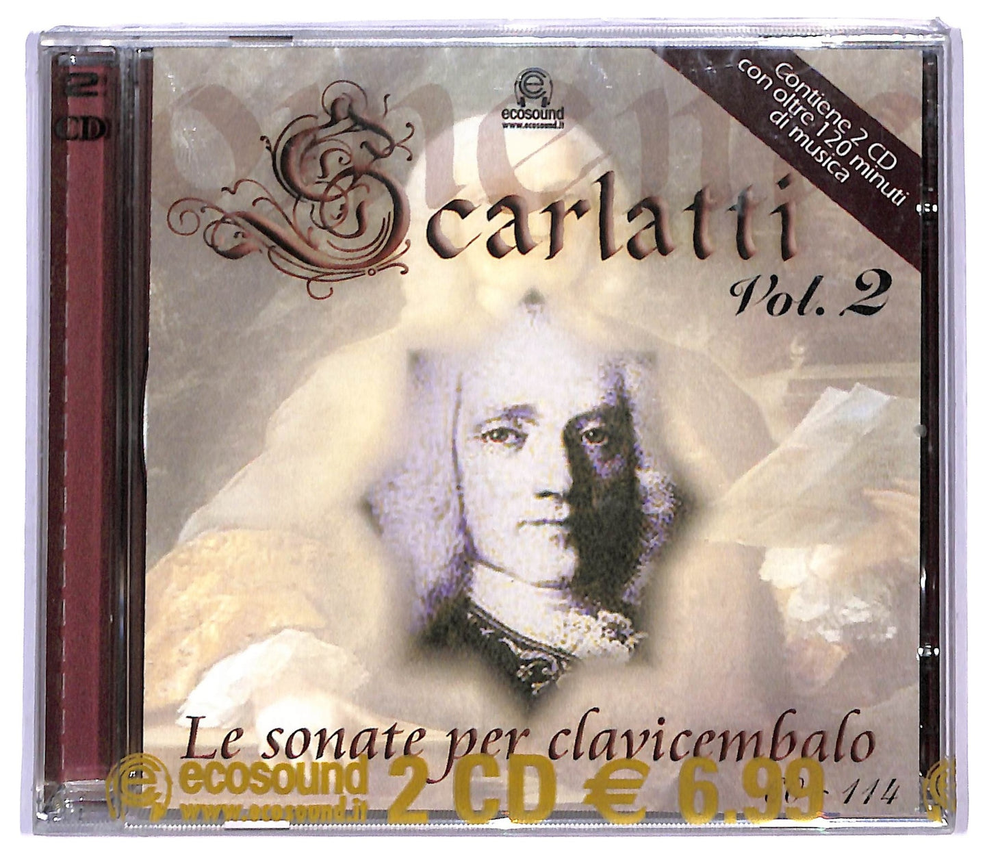 EBOND Scarlatti - le sonate per clavicembalo vol.2 CD CD084239