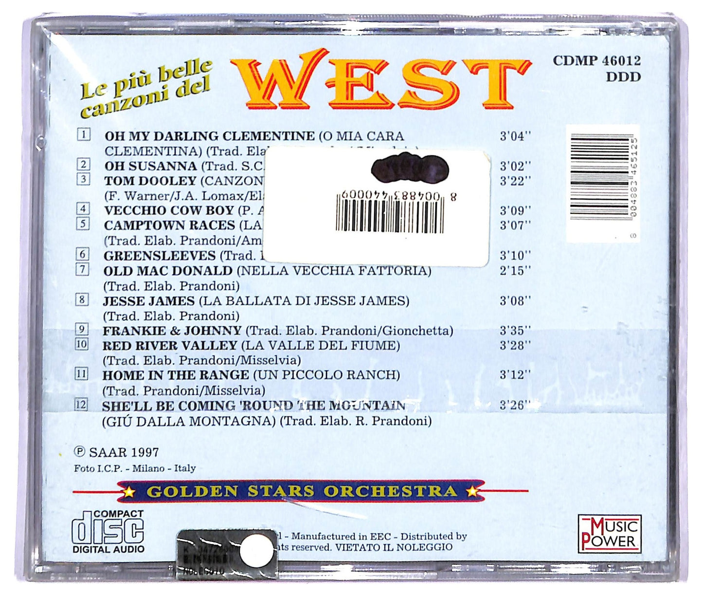 EBOND Various - Le piu belle canzoni del West CD CD084242