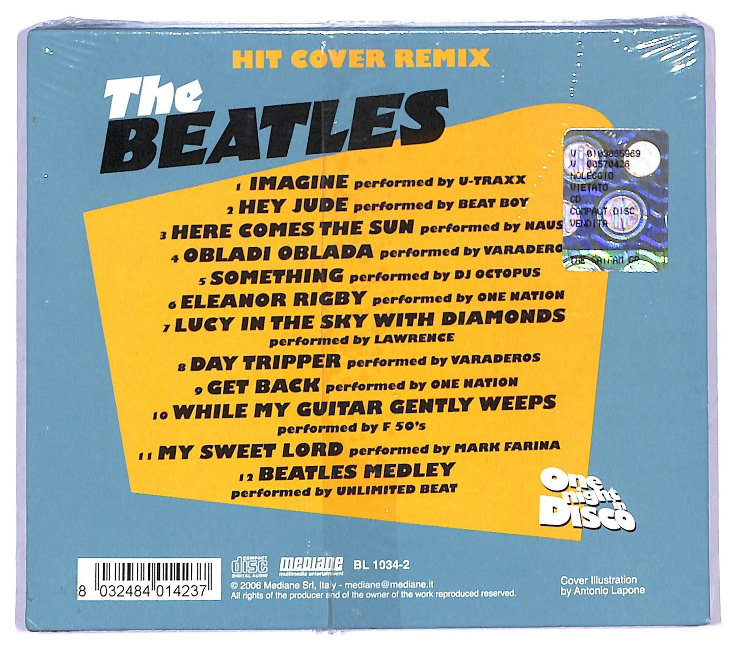 EBOND Various - One Night In Disco - The Beatles CD CD084303