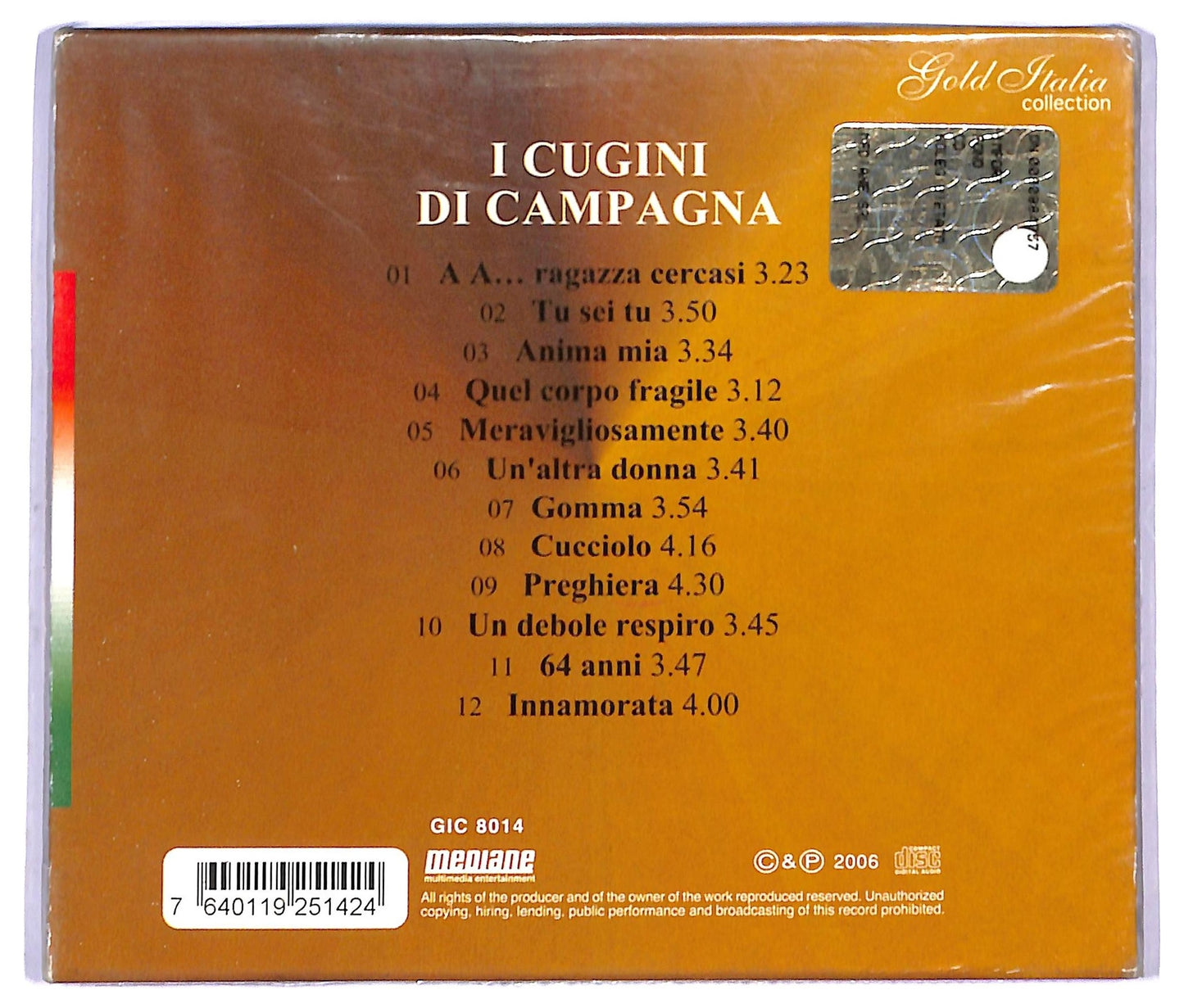 EBOND I Cugini di Campagna - i cugini di campagna Gold Italia collection CD CD084318