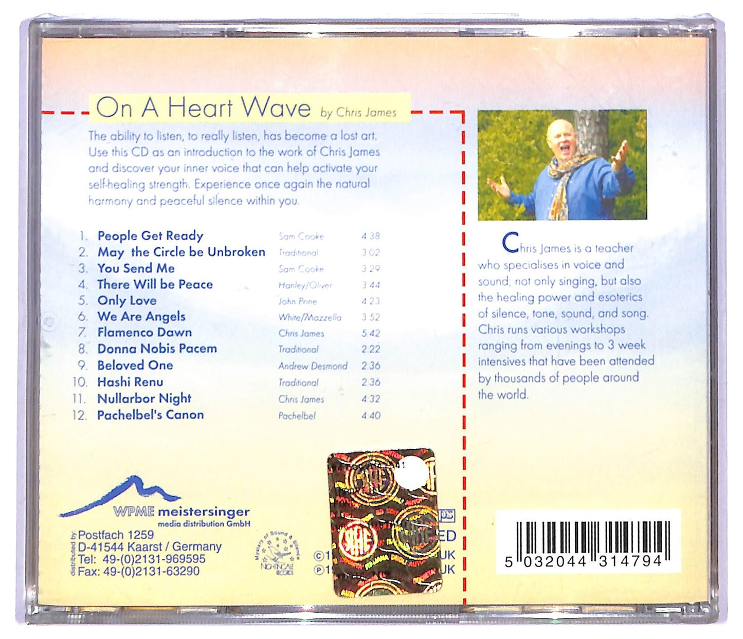 EBOND Chris James - On A Heart Wave CD CD084323
