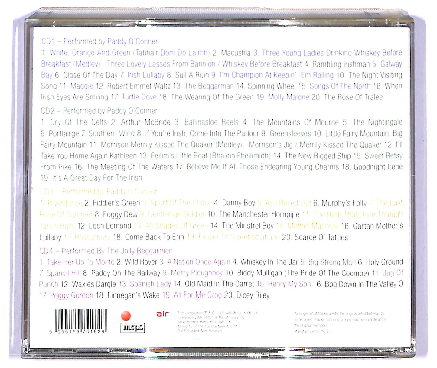 EBOND Various - The Irish Music Album CD CD084332