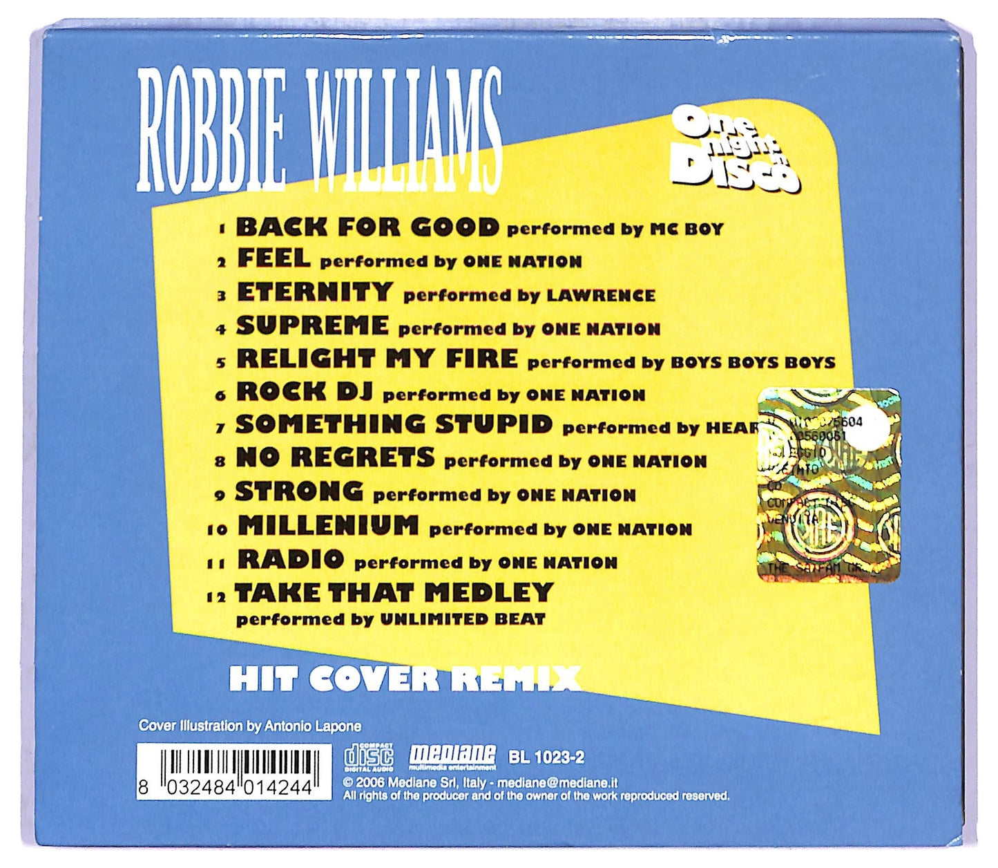 EBOND Various - One Night In Disco - Robbie Williams CD CD084425