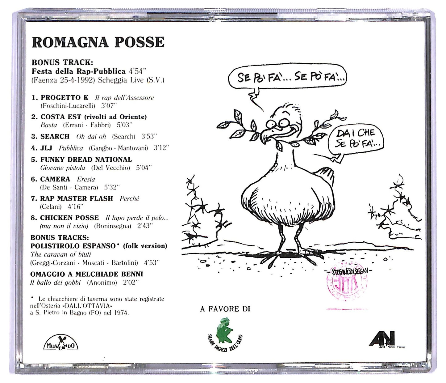 EBOND Various - Romagna Posse CD CD084604