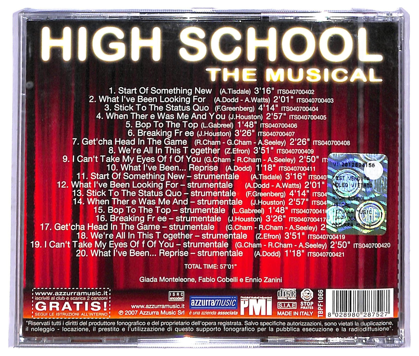 EBOND Various - High School The Musical CD CD084613