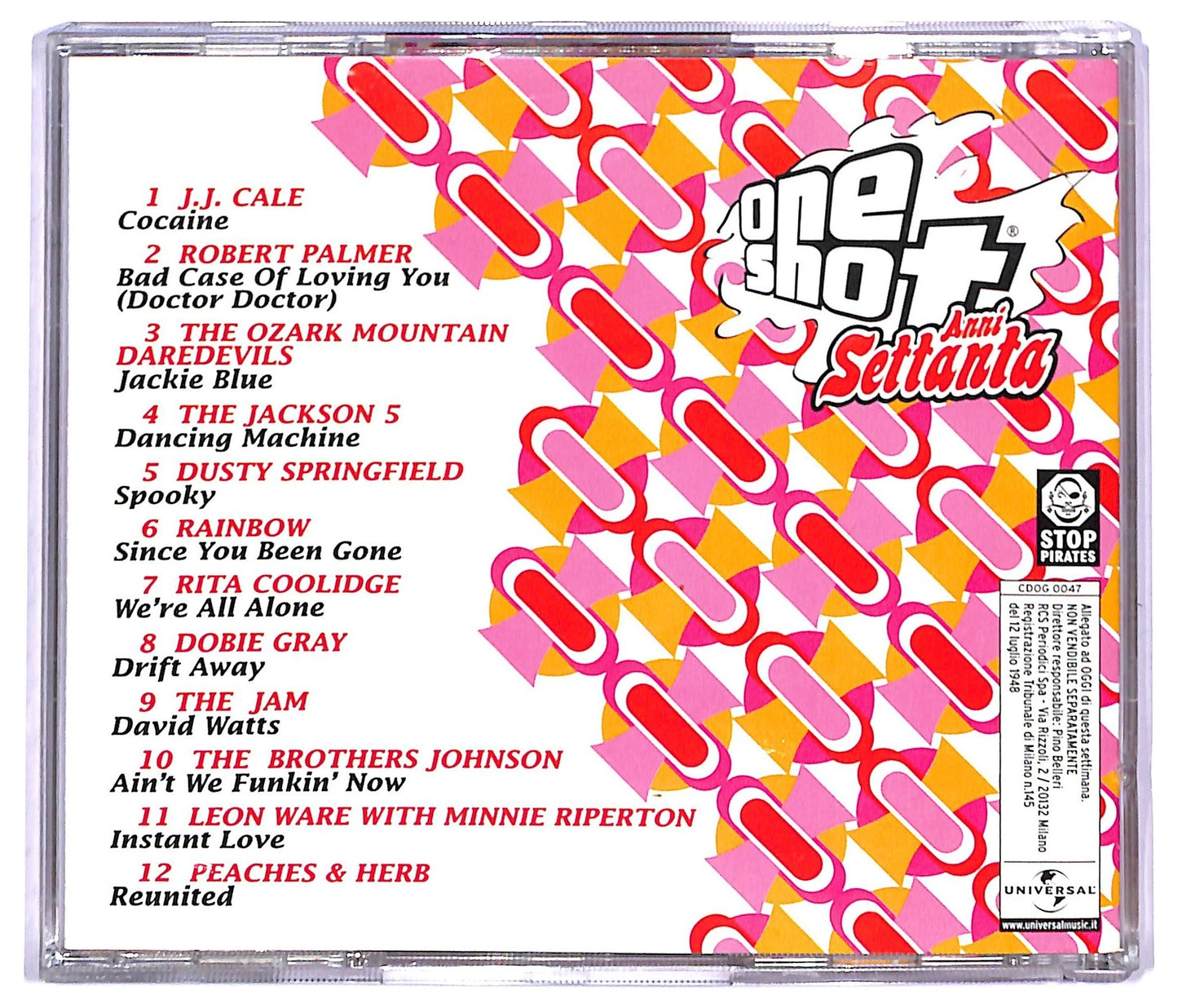 EBOND Various - One Shot - Anni Settanta Vol. 4 CD CD084644