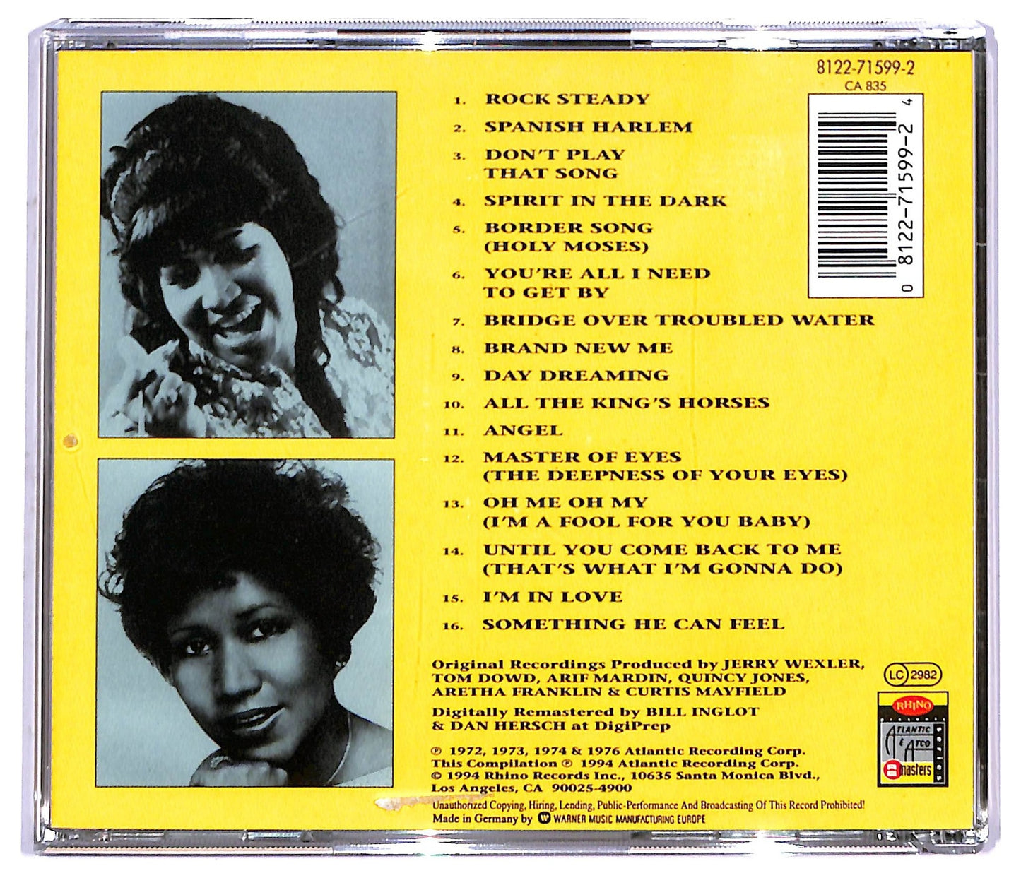 EBOND Aretha Franklin - The Very Best Of Aretha Franklin, Vol. 2 CD CD084813