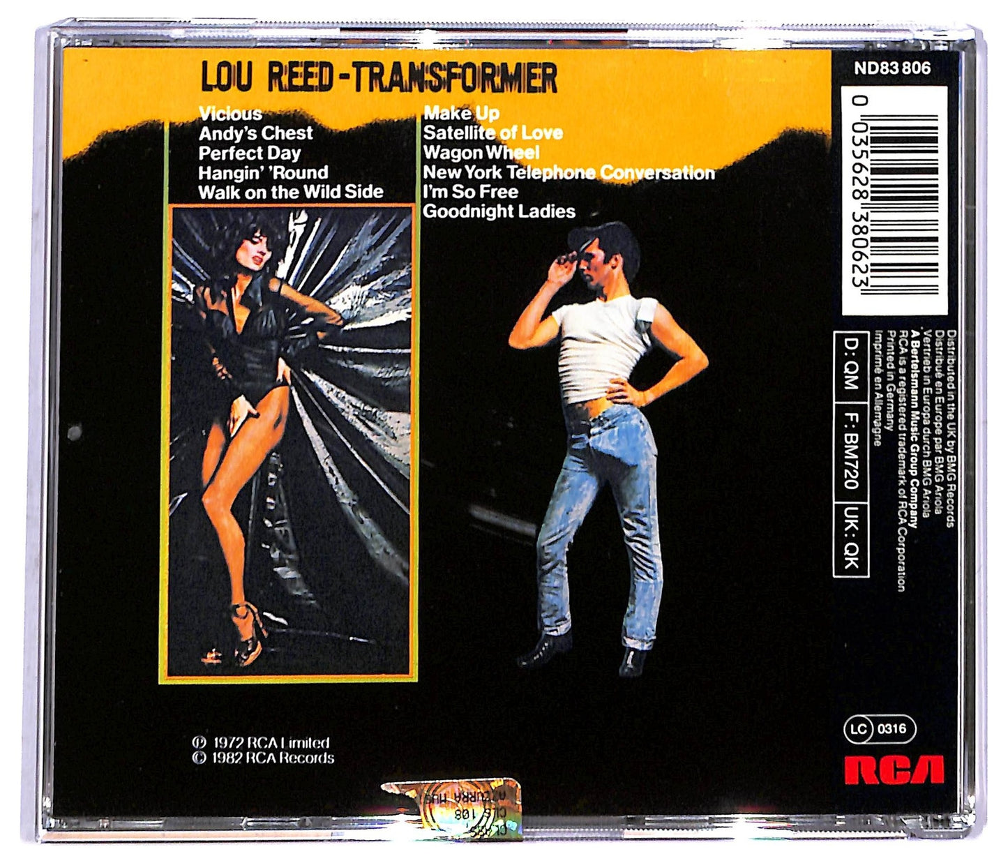 EBOND Lou Reed - Transformer CD CD084822