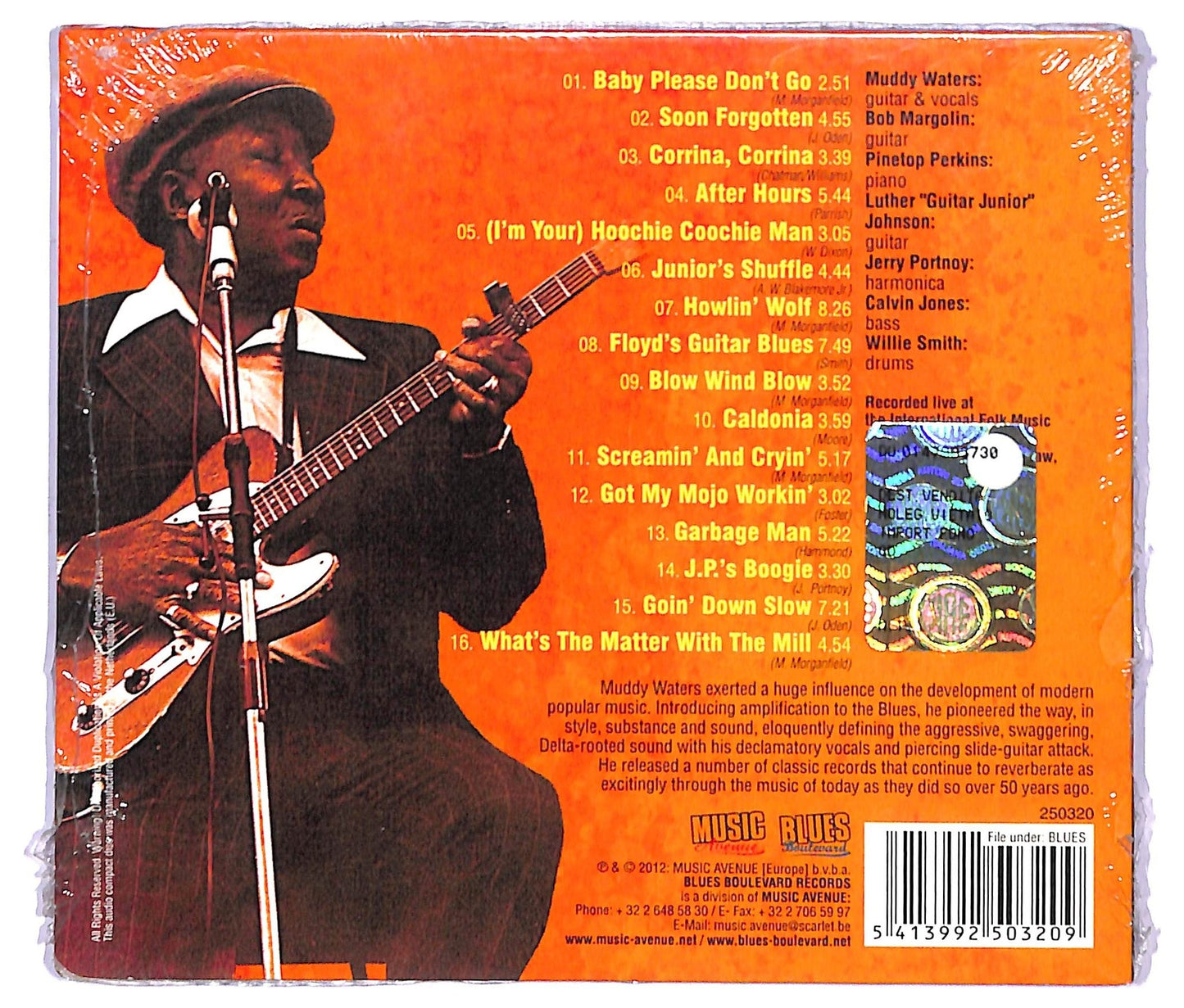 EBOND Muddy Waters - Screamin' And Cryin' The Blues CD CD084856