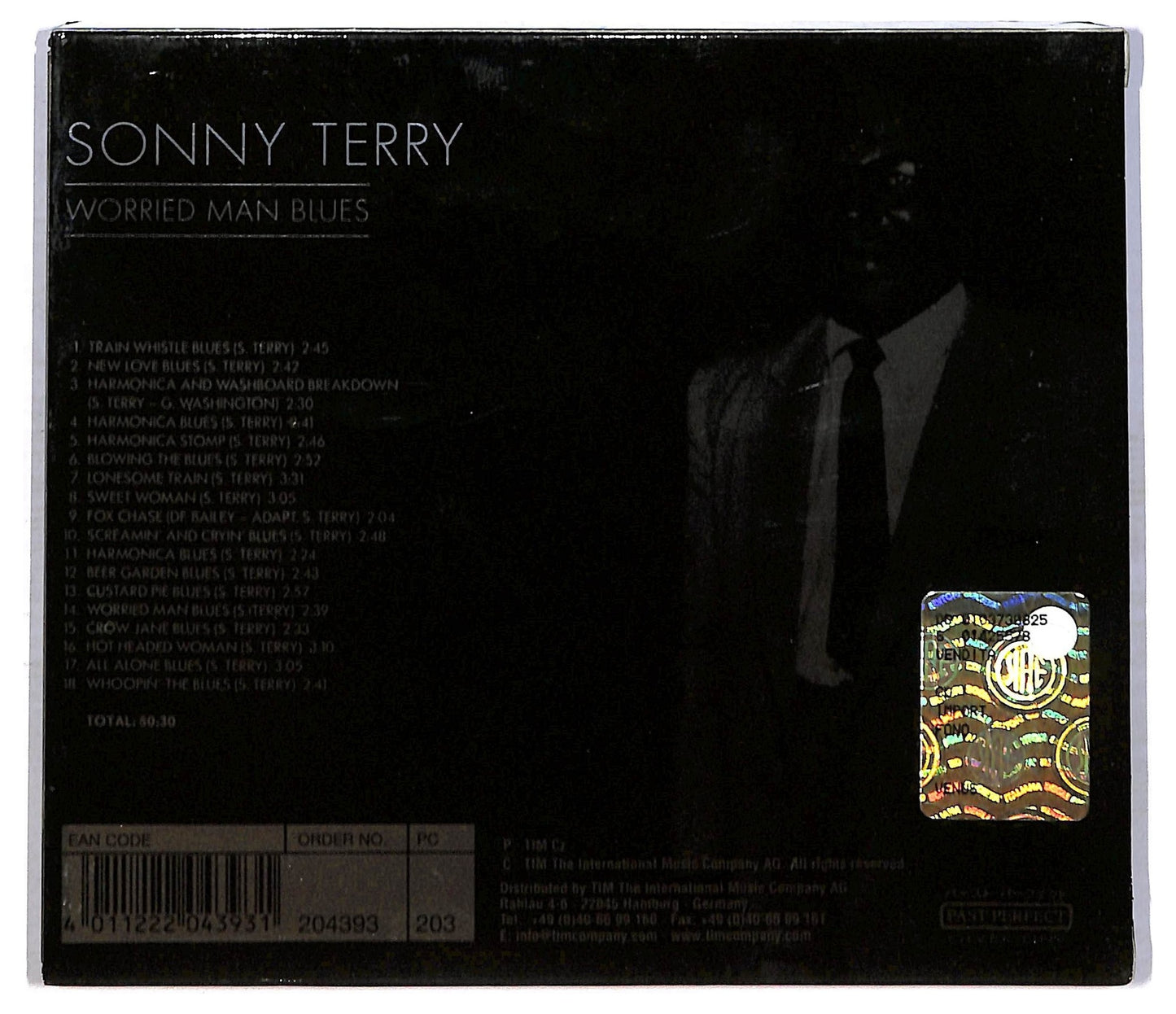 EBOND Sonny Terry - Worried Man Blues CD CD085001