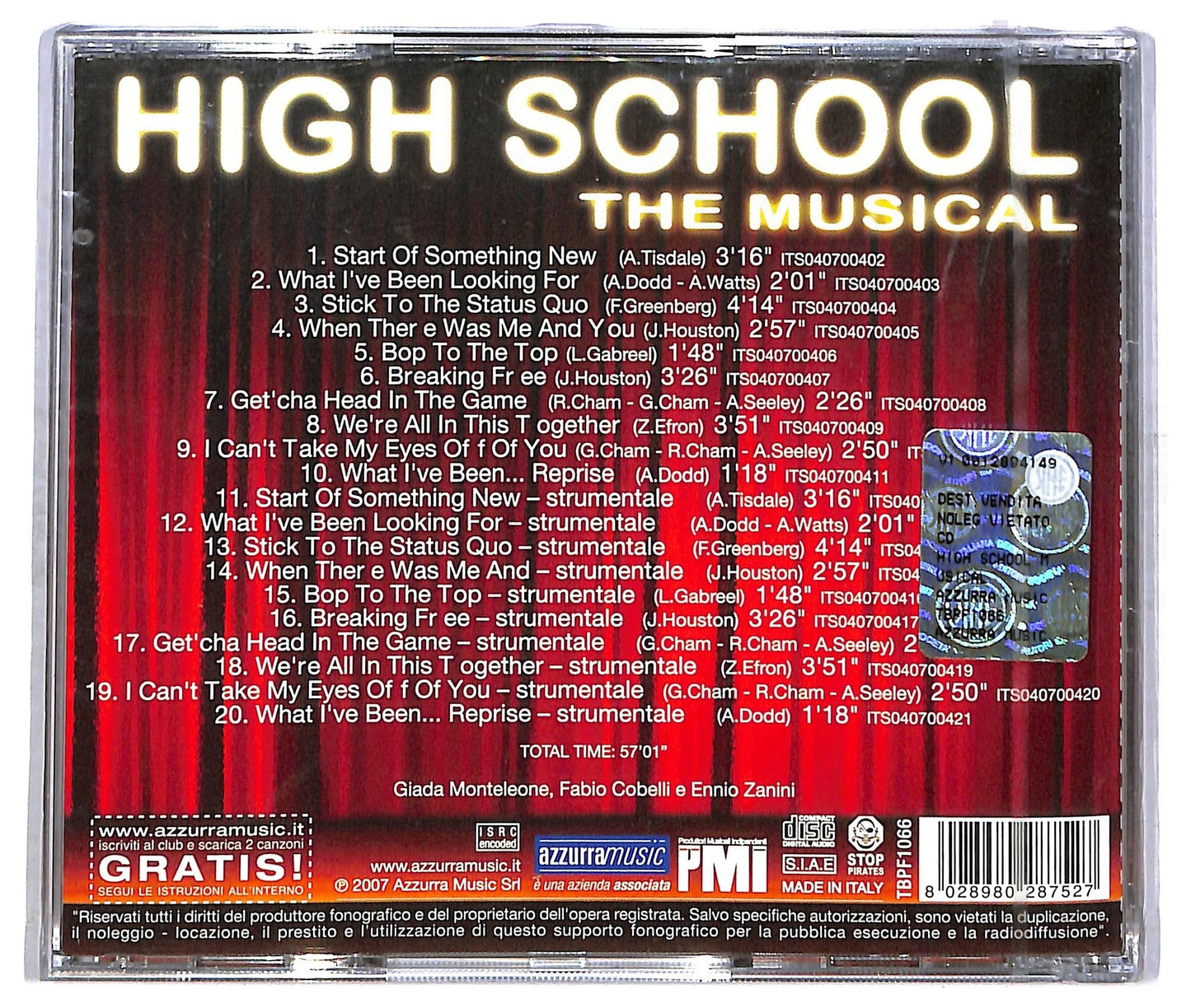 EBOND High School - The Musical CD CD085129