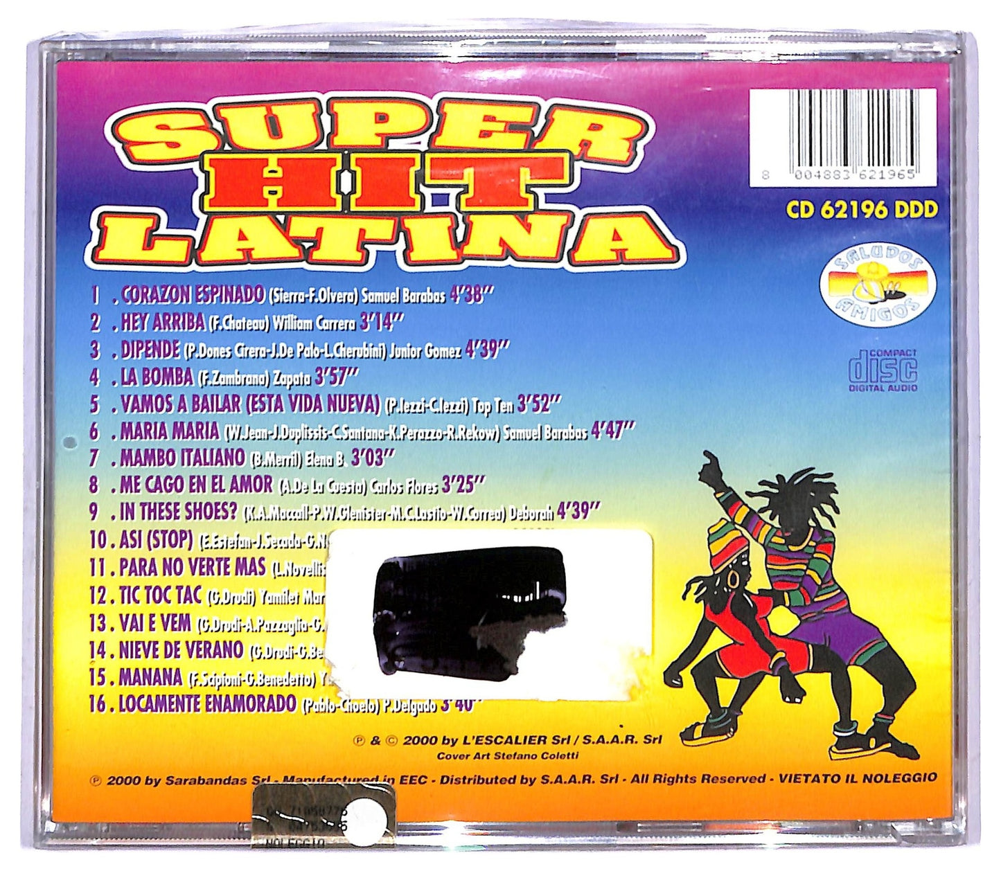 EBOND Various - Super Hit Latina CD CD085226