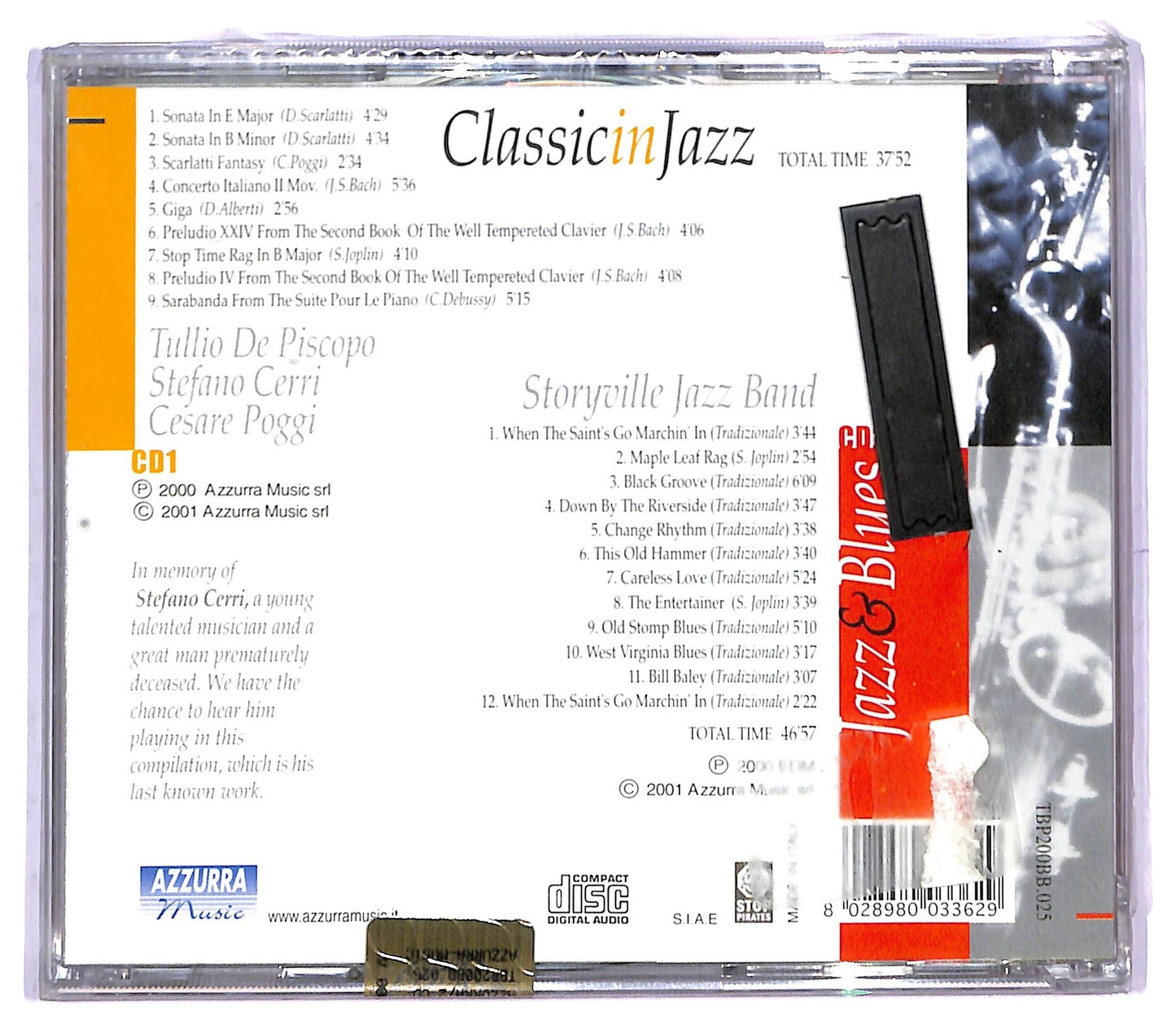 EBOND Various - Classic In Jazz - Jazz & Blues CD CD085227