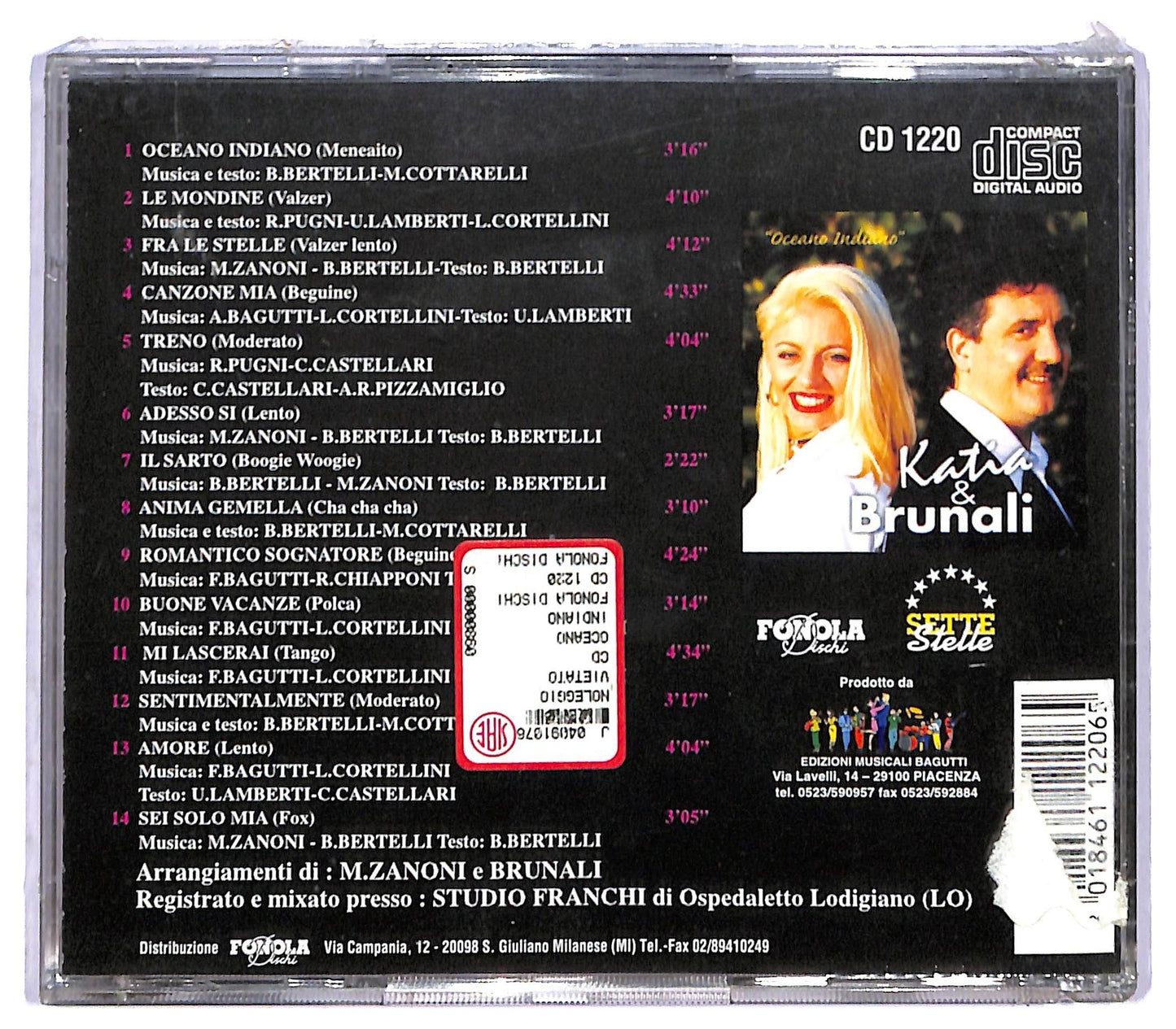 EBOND Katia & Brunali - Oceano Indiano CD CD085342