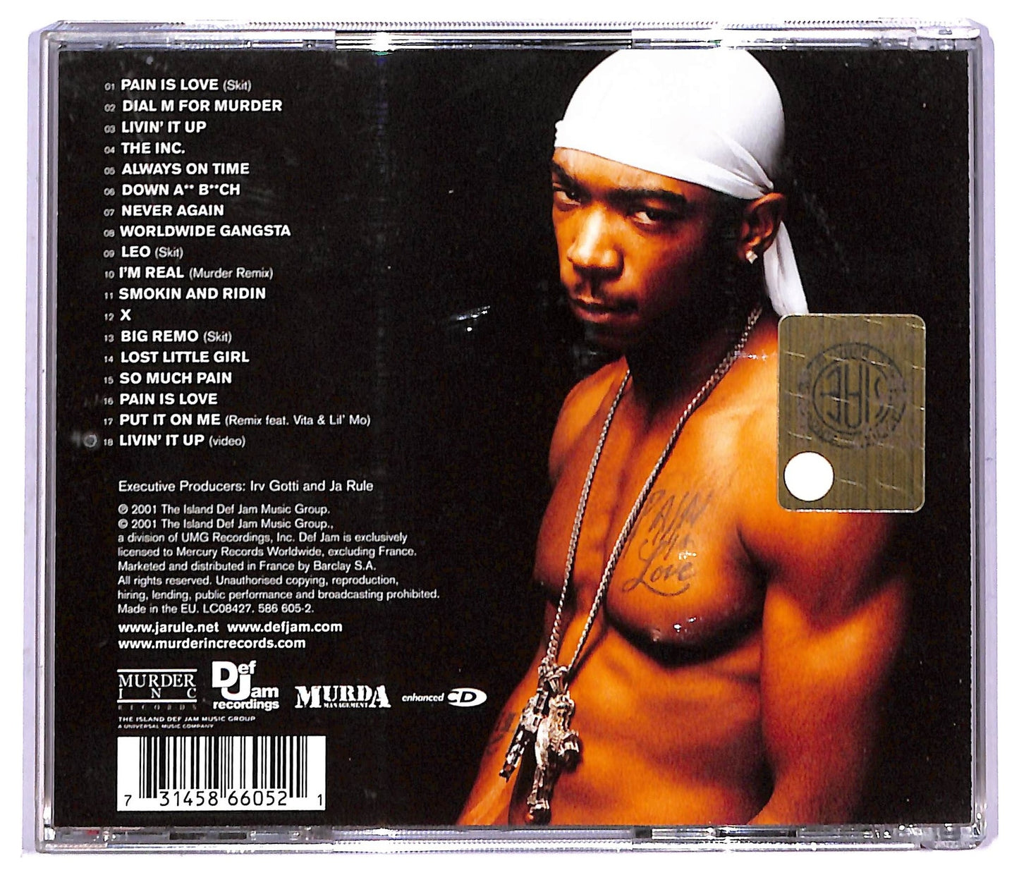 EBOND Ja Rule - Pain Is Love CD CD085516