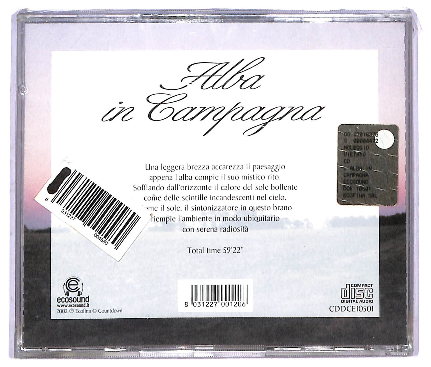 EBOND Various - Alba in Campagna CD CD085552