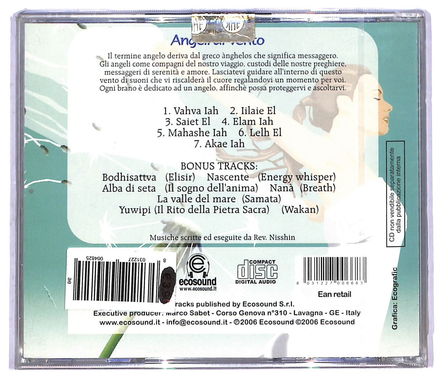 EBOND Various - Angeli di vento CD CD085632