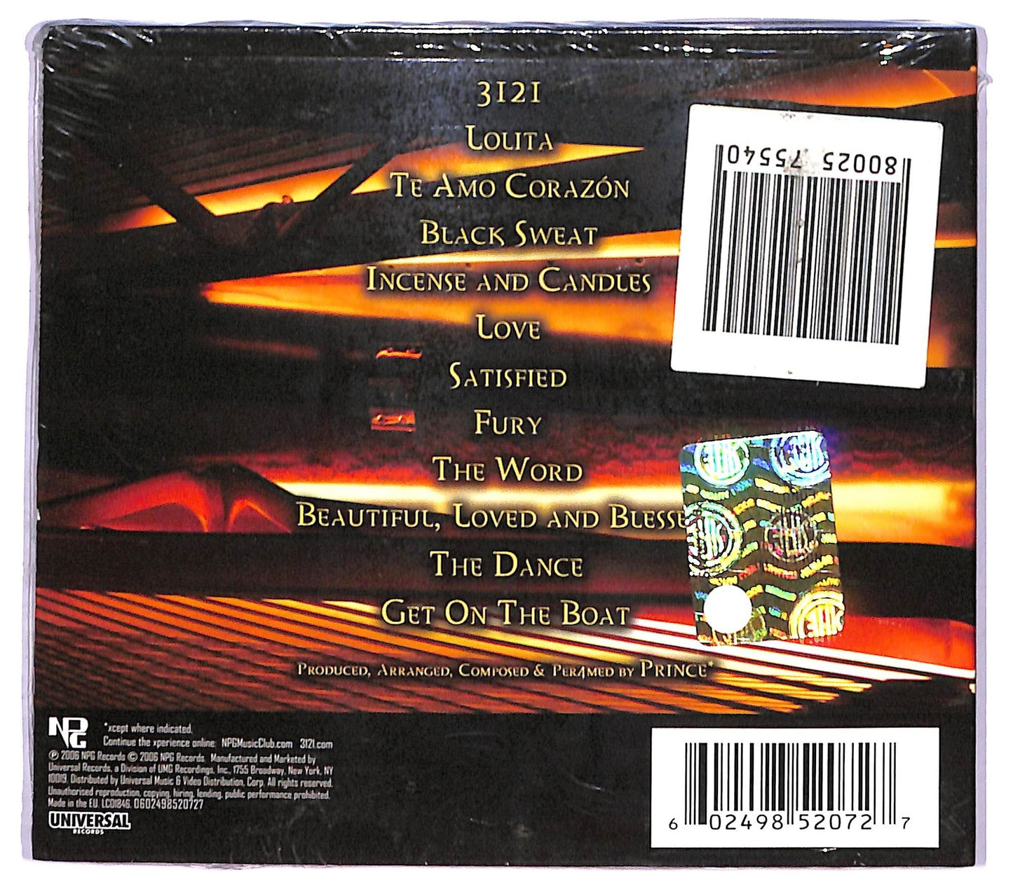EBOND Prince - 3121 CD CD085733