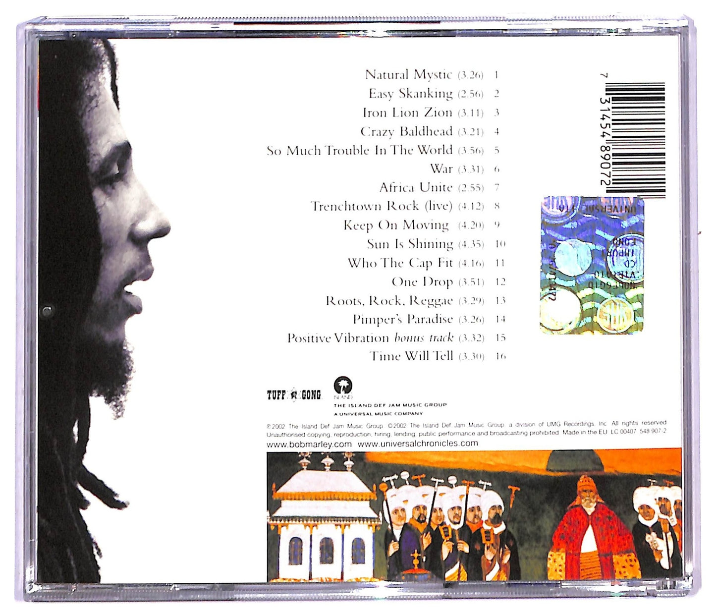 EBOND Bob Marley & The Wailers - Natural Mystic: The Legend Lives On CD CD085737