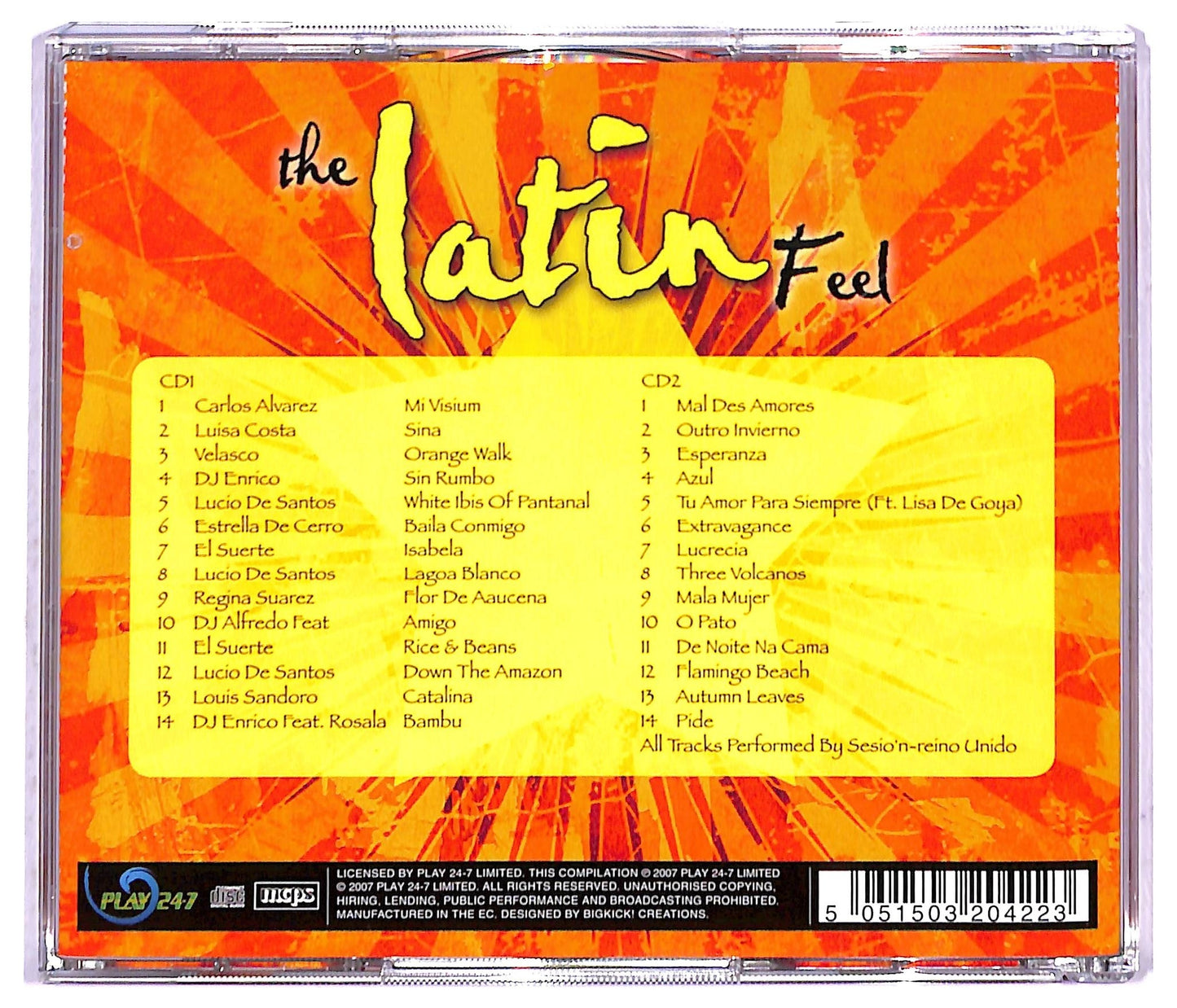 EBOND Various -The Latin Feel CD CD085751