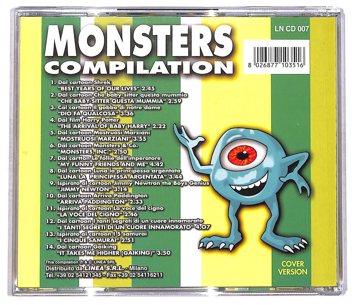 EBOND Various - Monsters Compilation CD CD085817