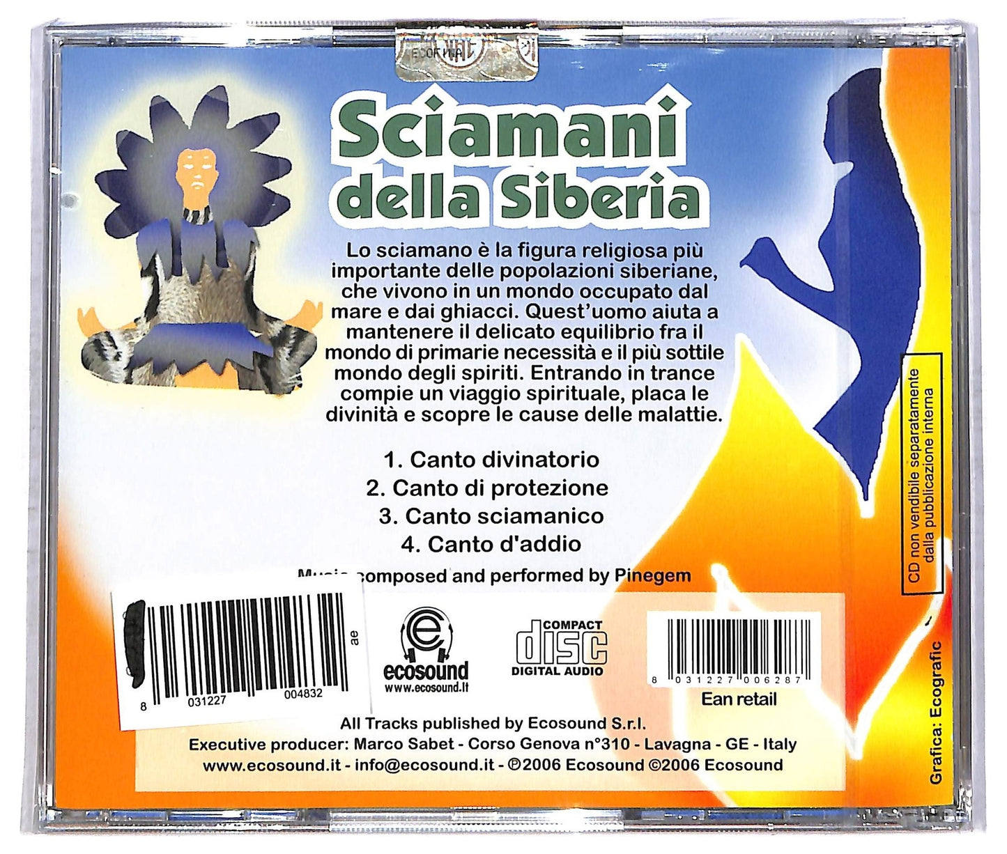 EBOND Various - Sciamani della Siberia CD CD085907
