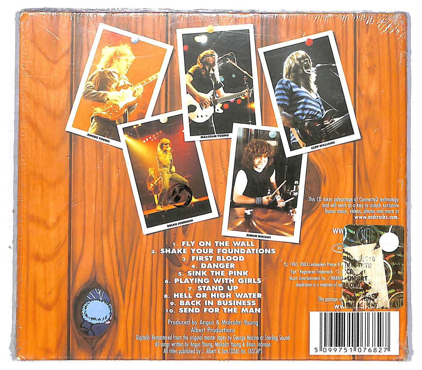 EBOND AC/DC - Fly On The Wall CD CD086147