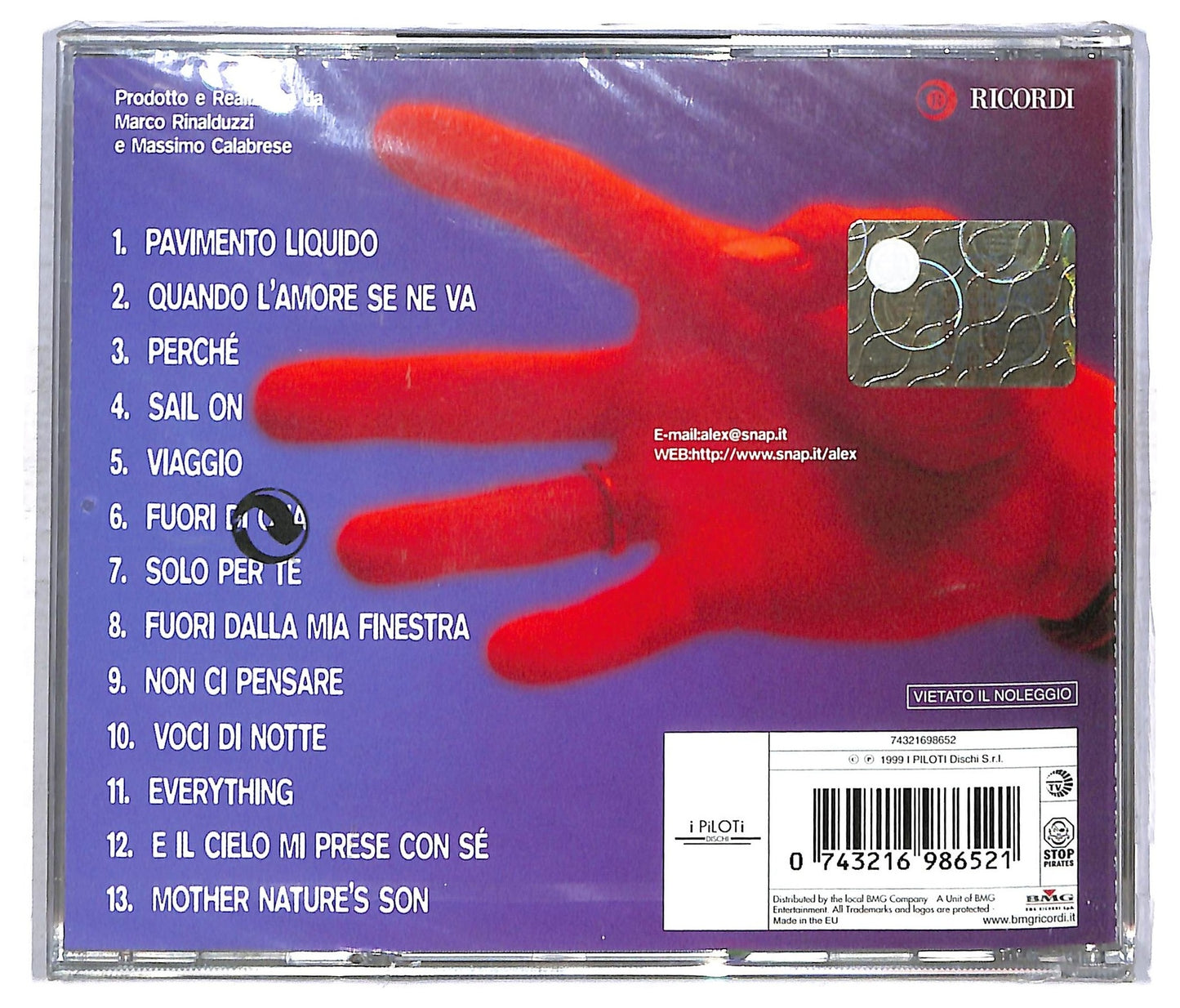 EBOND Alex Baroni - Ultimamente CD CD086227