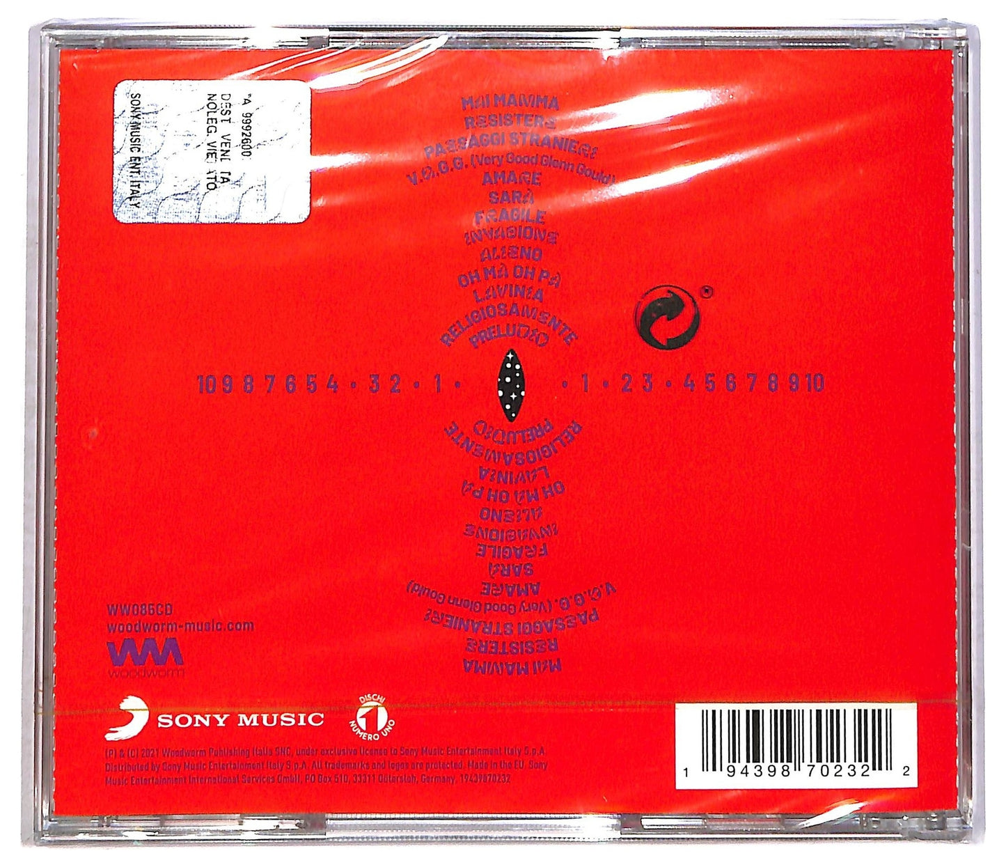 EBOND La Rappresentante di Lista - My Mamma CD CD086335