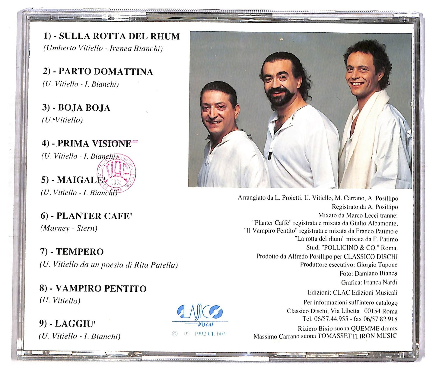 EBOND Trio Magioc Quartet - sulla rotta del rhum CD CD086342