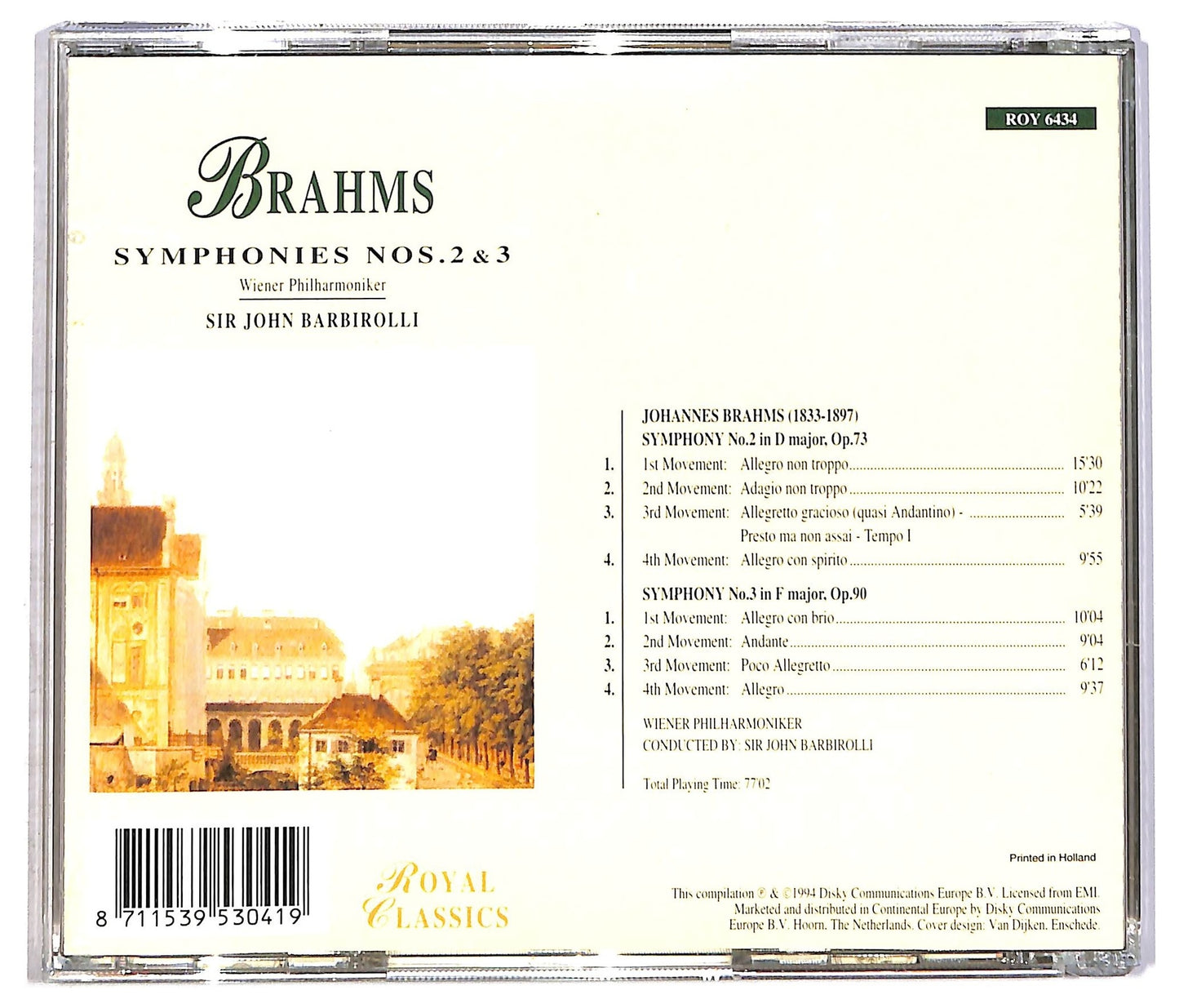 EBOND Brahms - Symphonies Nos. 2 & 3 CD CD086445