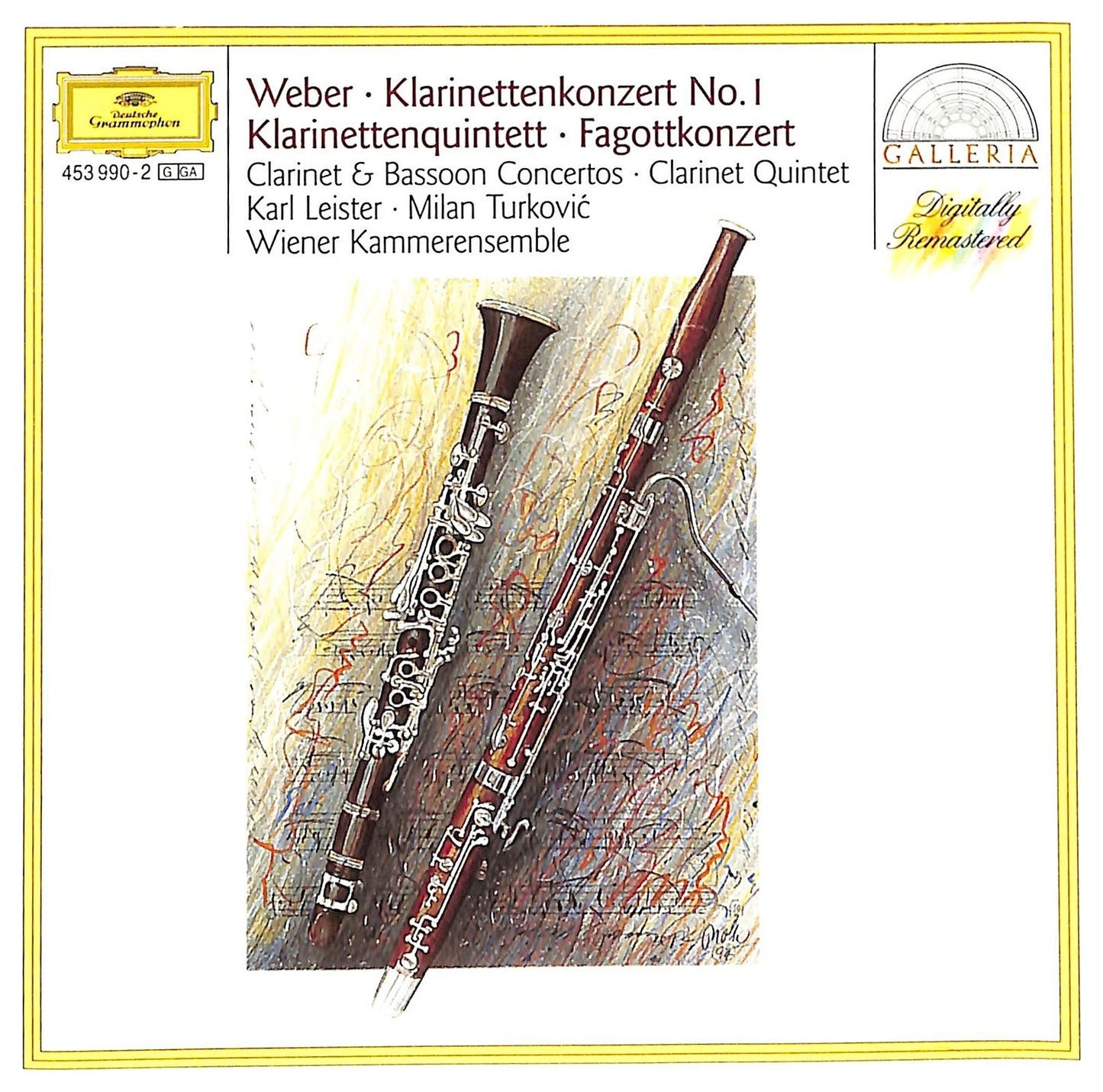 EBOND Carl Maria von Weber - Klarinettenkonzert No. 1 CD CD086450