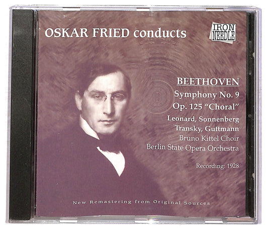 EBOND Oskar Fried - Beethoven Symphony no.9 CD CD086518