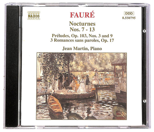 EBOND Faure Jean Martin - Nocturnes Nos. 7 - 13 CD CD086537
