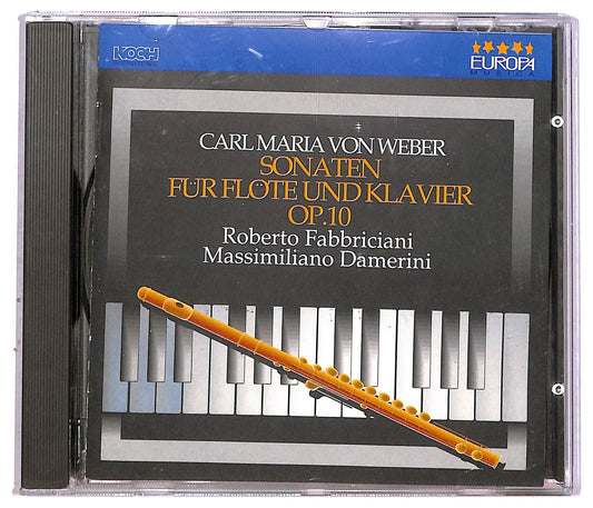 EBOND Carl Maria von Weber - Sonaten fur Flote und Klavier Op.10 CD CD086545