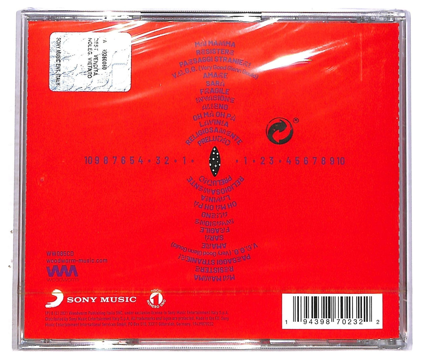 EBOND La Rappresentante di Lista - My Mamma CD CD086659