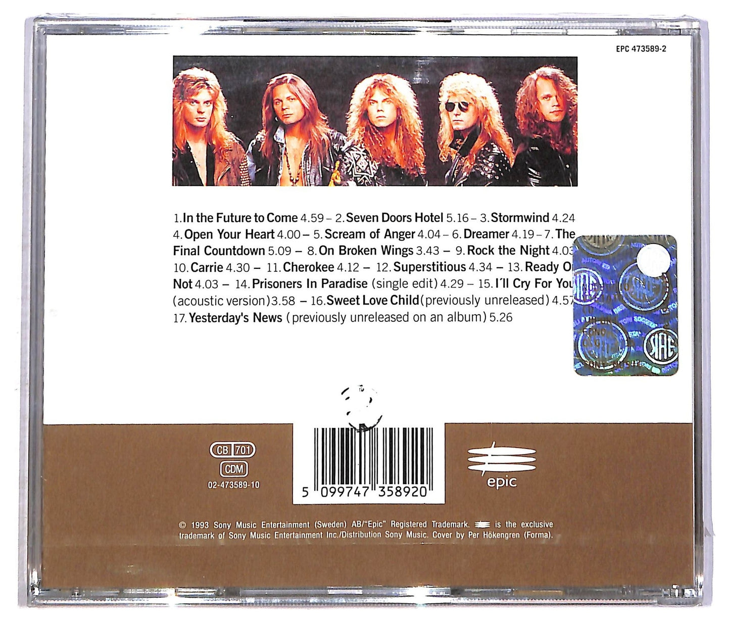 EBOND Europe - 1982 - 1992 CD CD086714