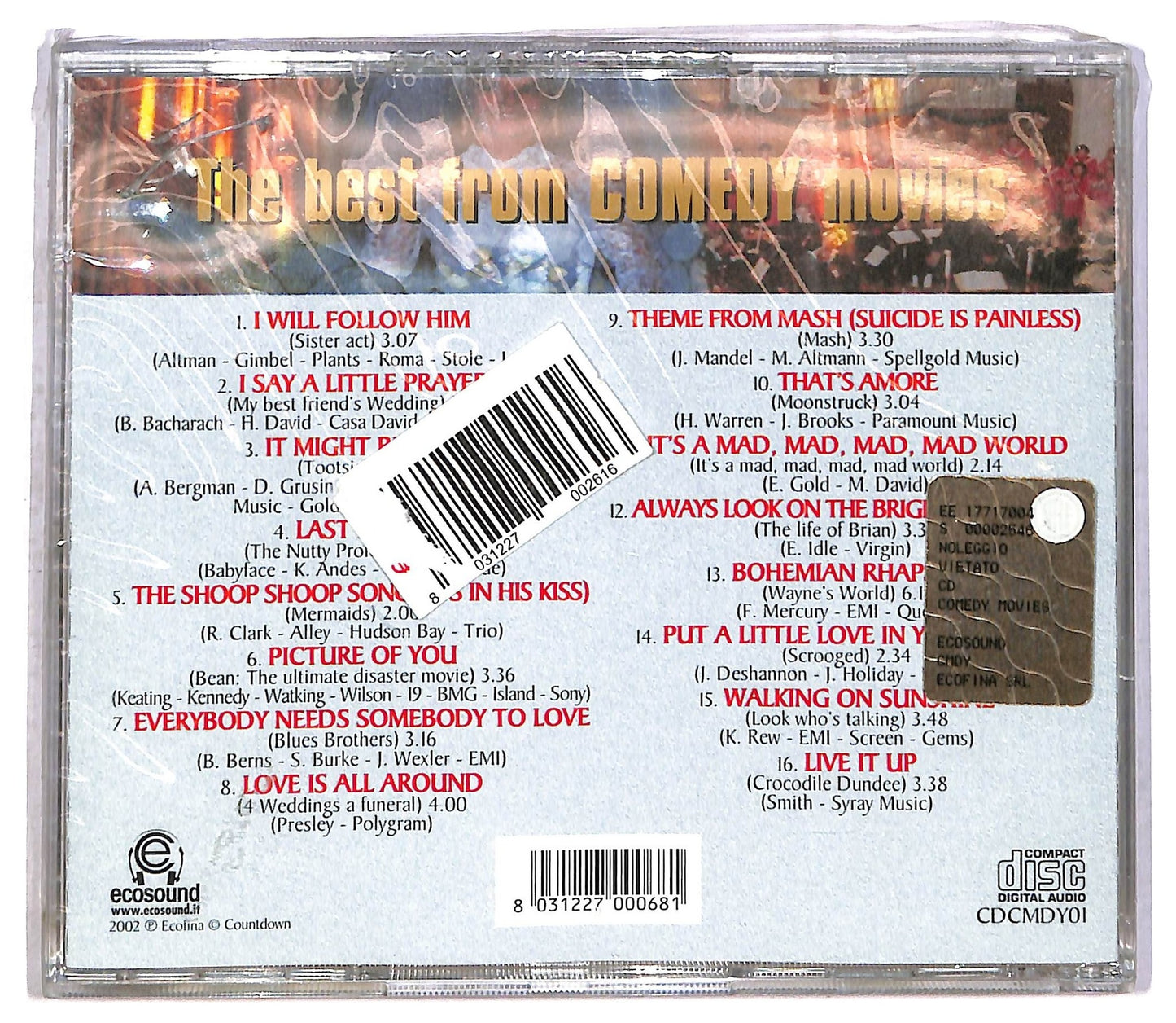 EBOND Various - The Best from Comedy Movies CD CD086939