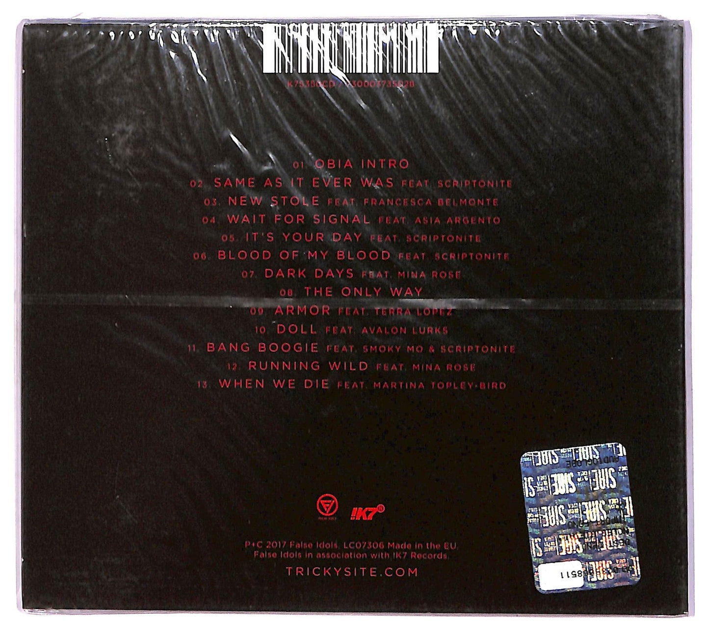 EBOND Tricky - Ununiform CD CD087006
