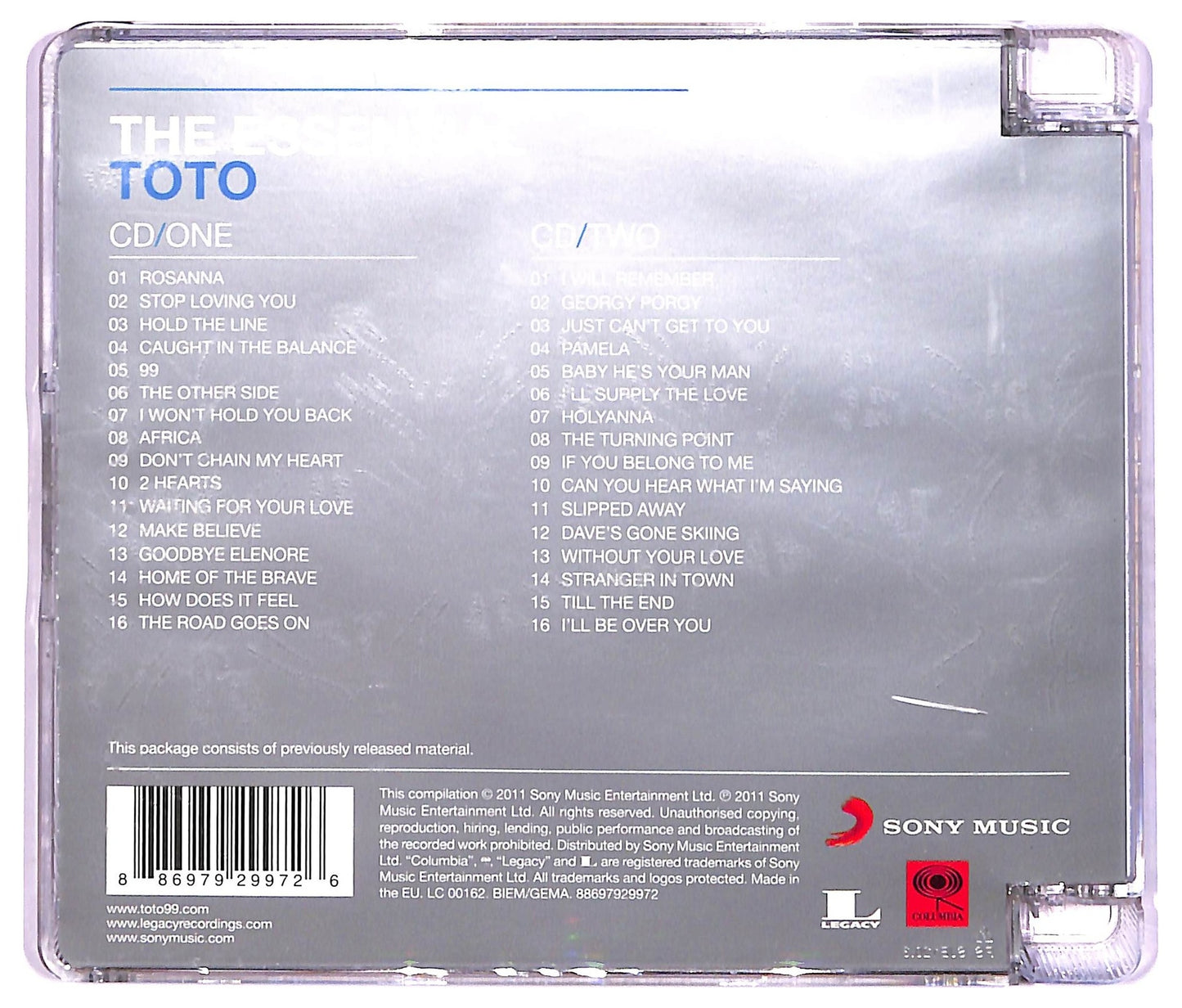EBOND Toto - The Essential Toto CD CD087035