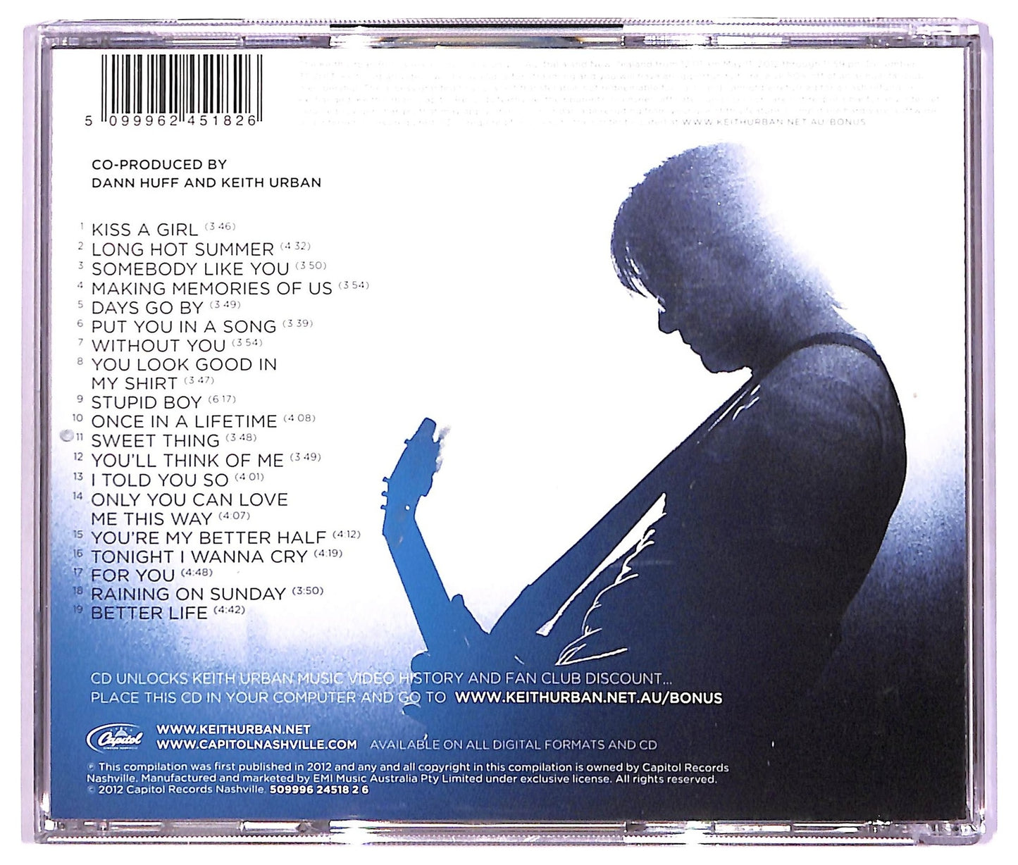 EBOND Keith Urban - The Story So Far CD CD087037