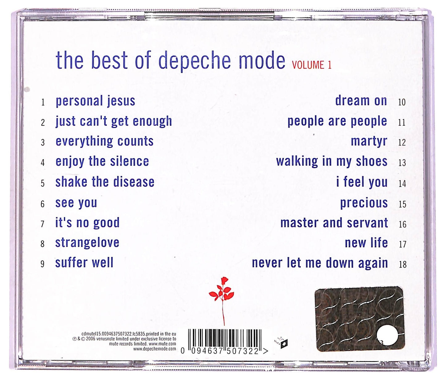 EBOND Depeche Mode - The Best Of (Volume 1) CD CD087047