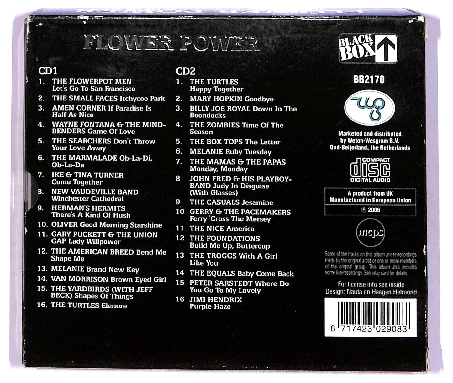 EBOND Various - Flower Power Let's Go to San Francisco CD CD087224