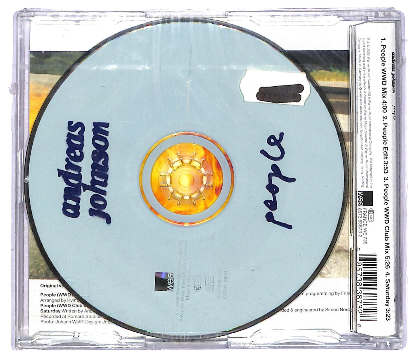 EBOND Andreas Johnson - People CD CD087351