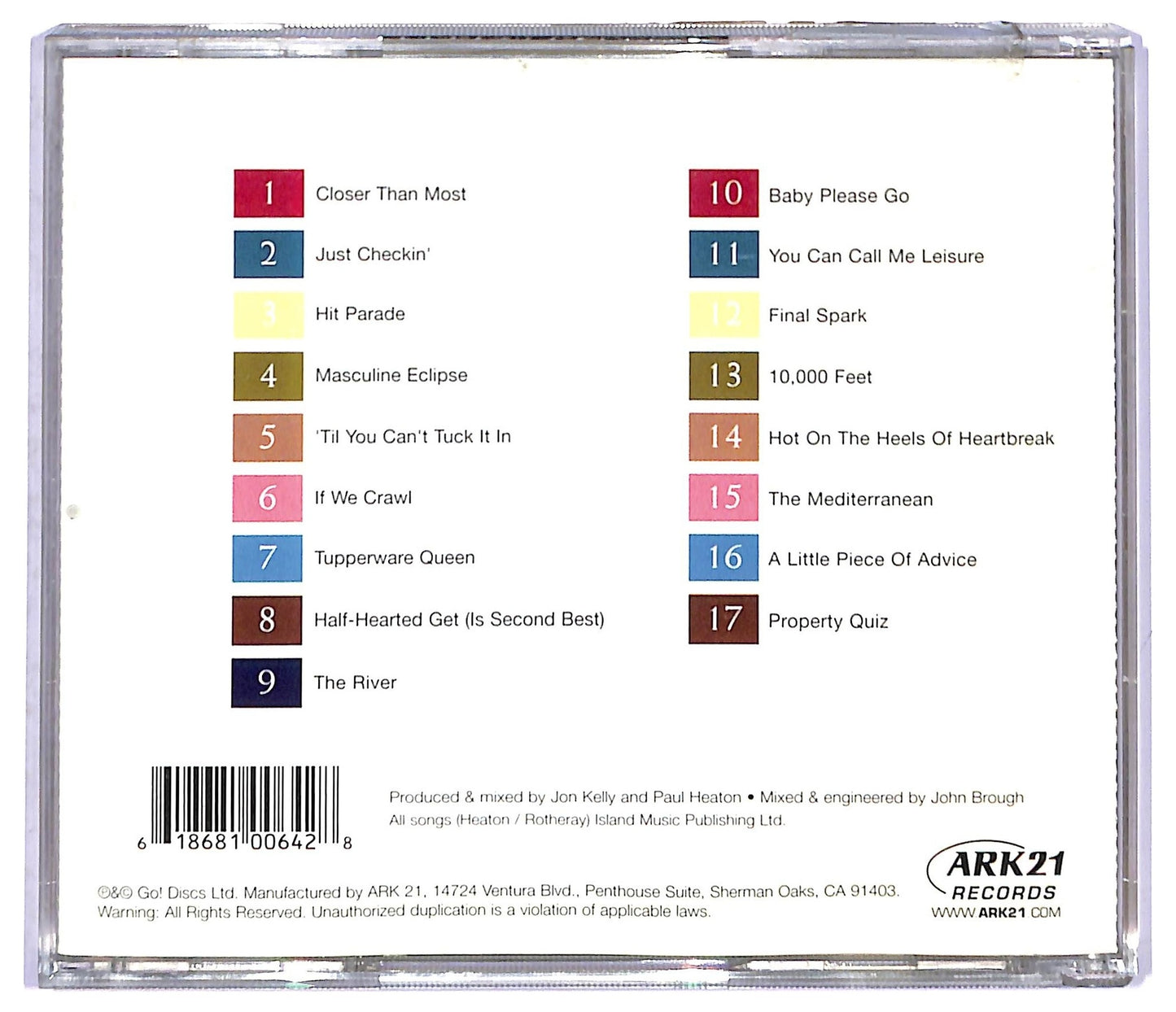 EBOND The Beautiful South - Painting It Red CD CD087372